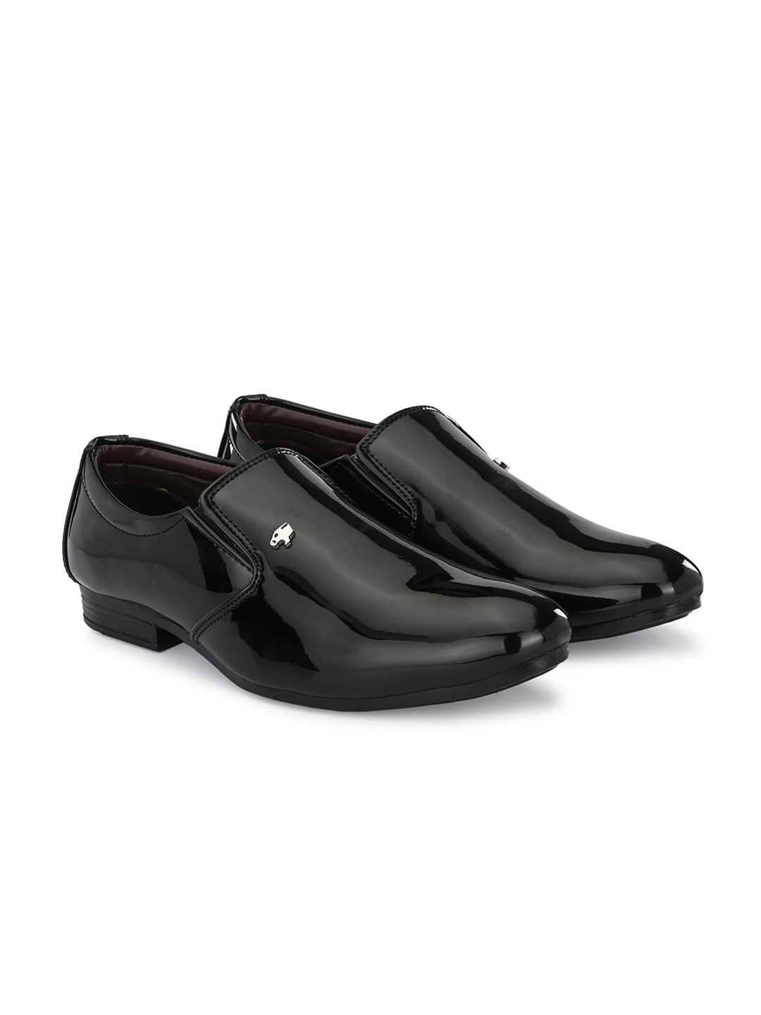 

Vellinto Men NOBLE Formal Slip-On Shoes, Black