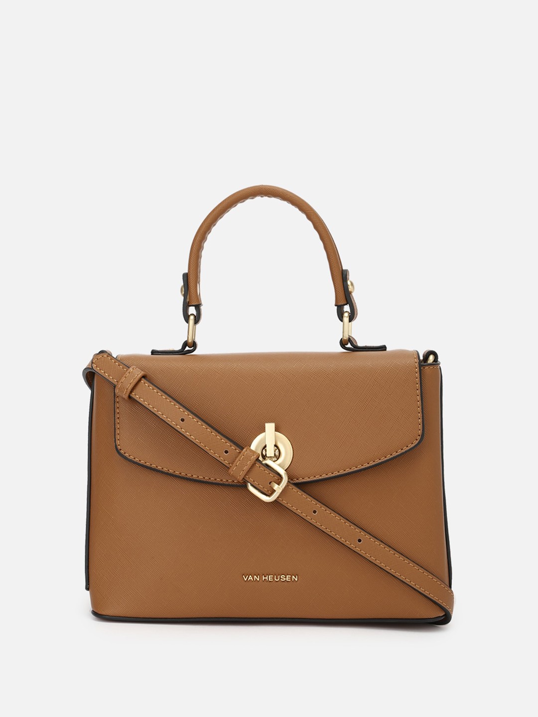 

Van Heusen Woman PU Structured Satchel, Brown