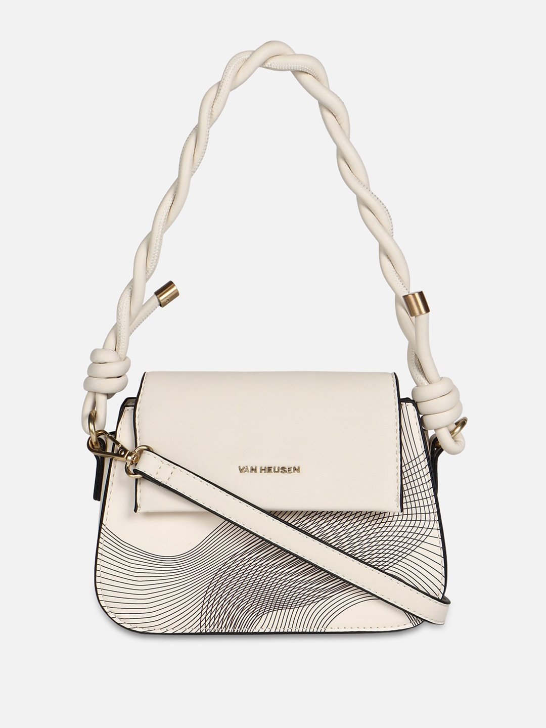 

Van Heusen Woman Structured Sling Bag, White