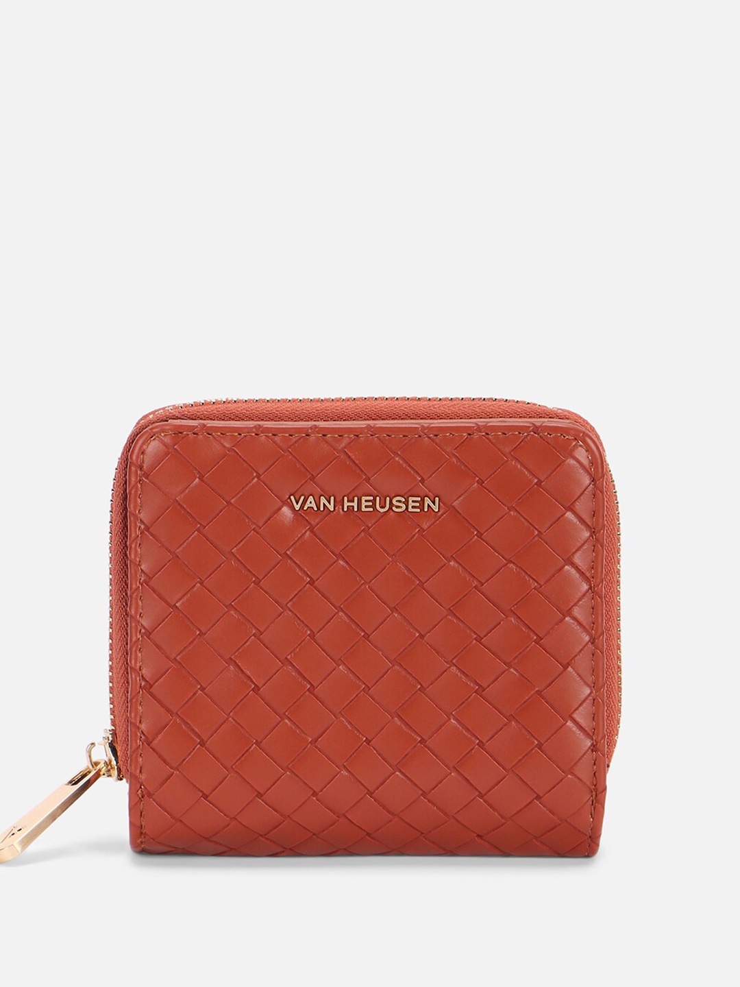 

Van Heusen Woman Textured Two Fold Wallet, Red