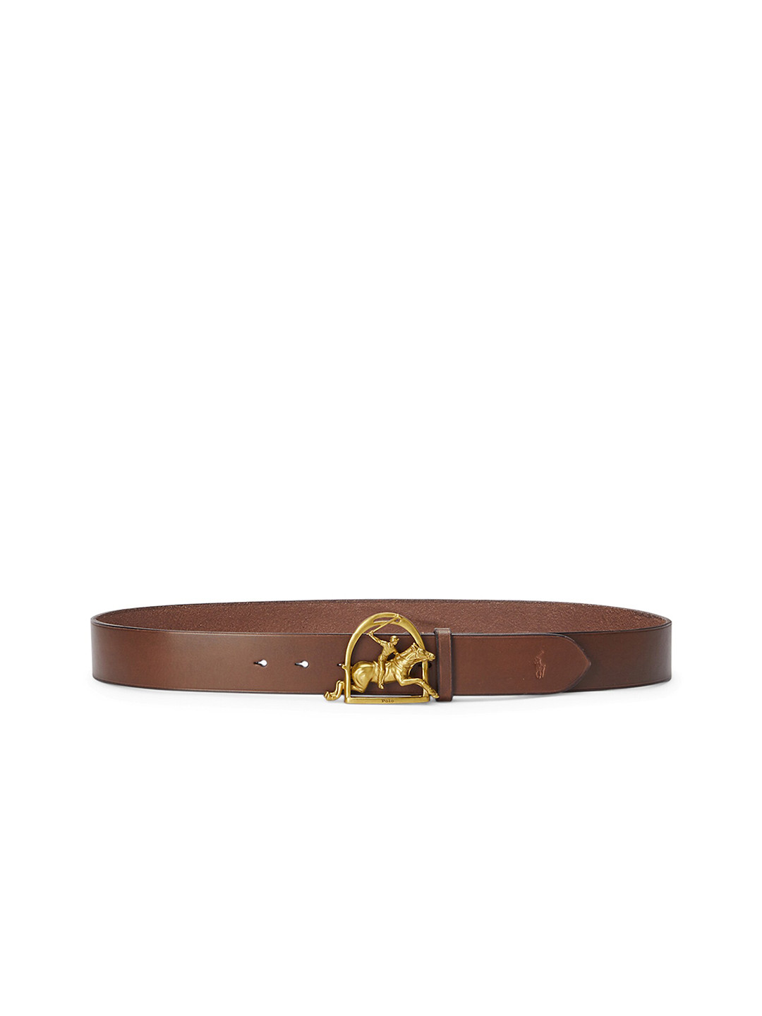 

Polo Ralph Lauren Men Leather Belt, Brown