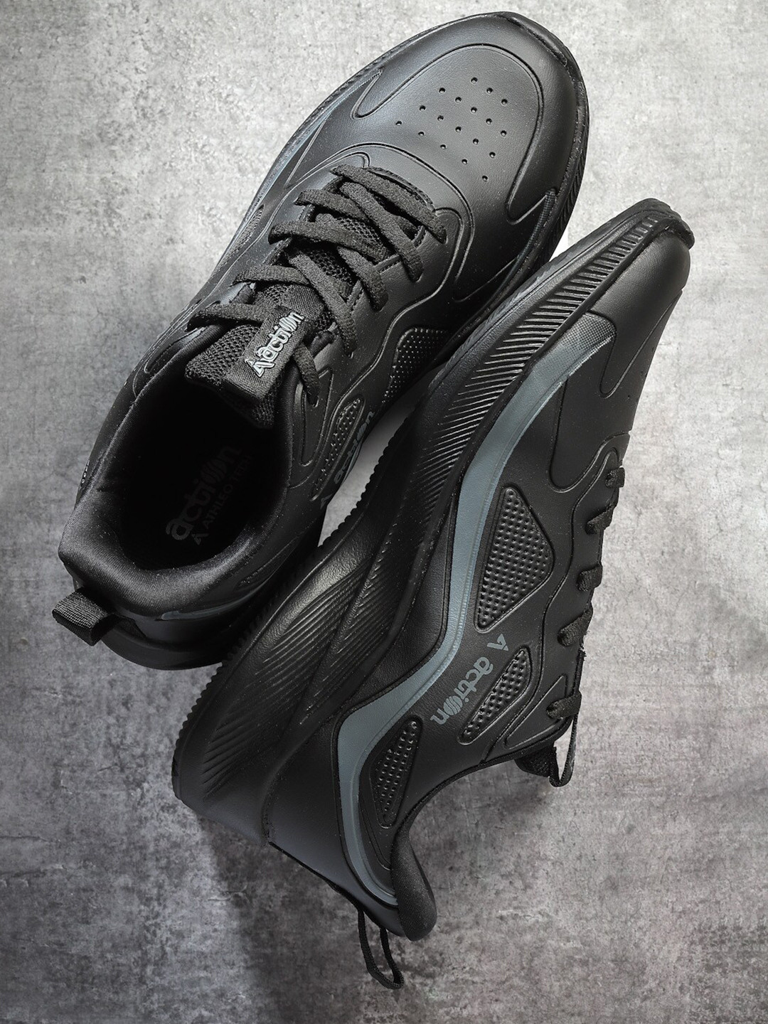 

Action Men Swift 104 Lightweight Breathable Running Shoes, Black