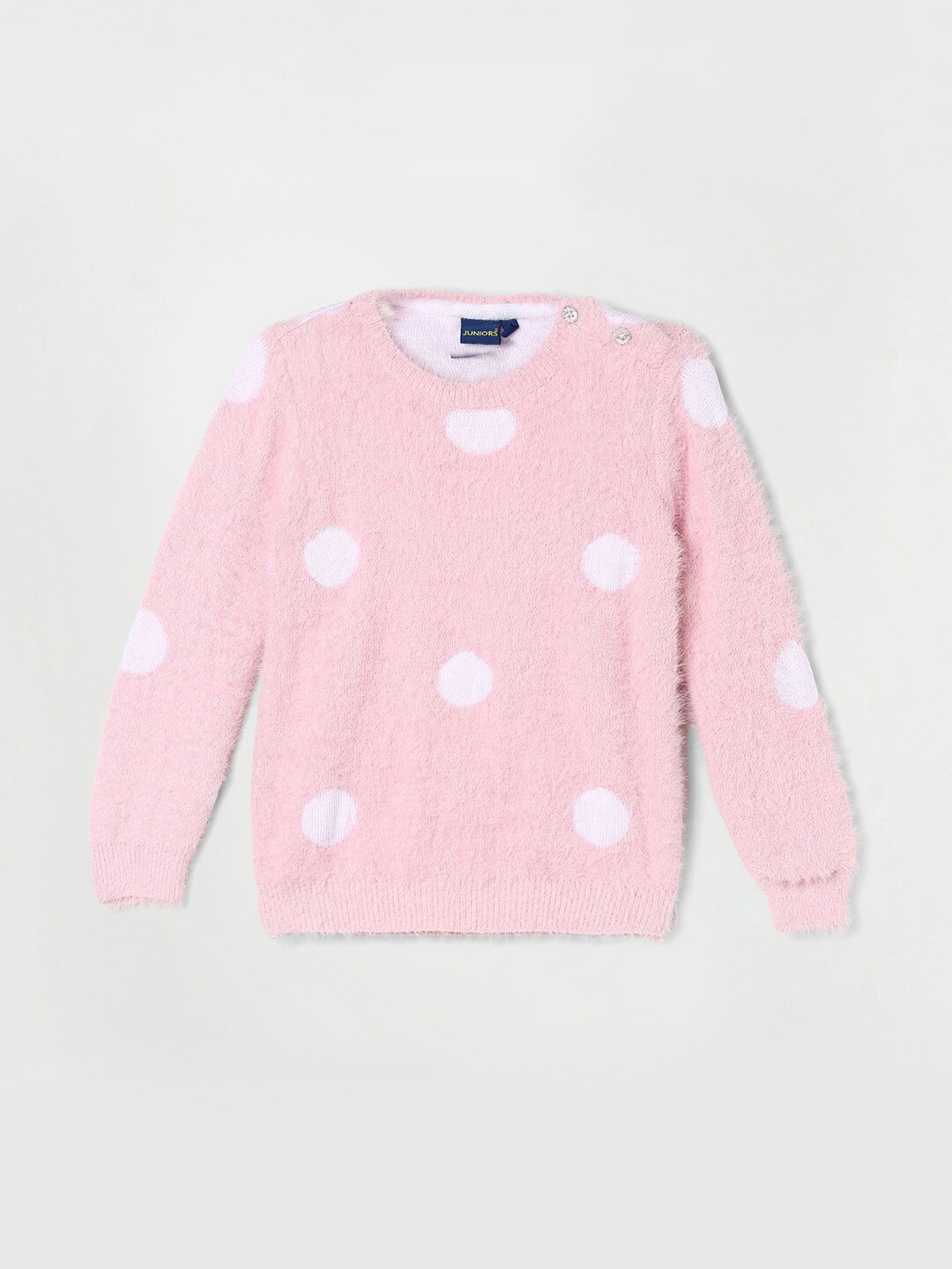 

Juniors by Lifestyle Girls Geometric Printed Pullover, Pink
