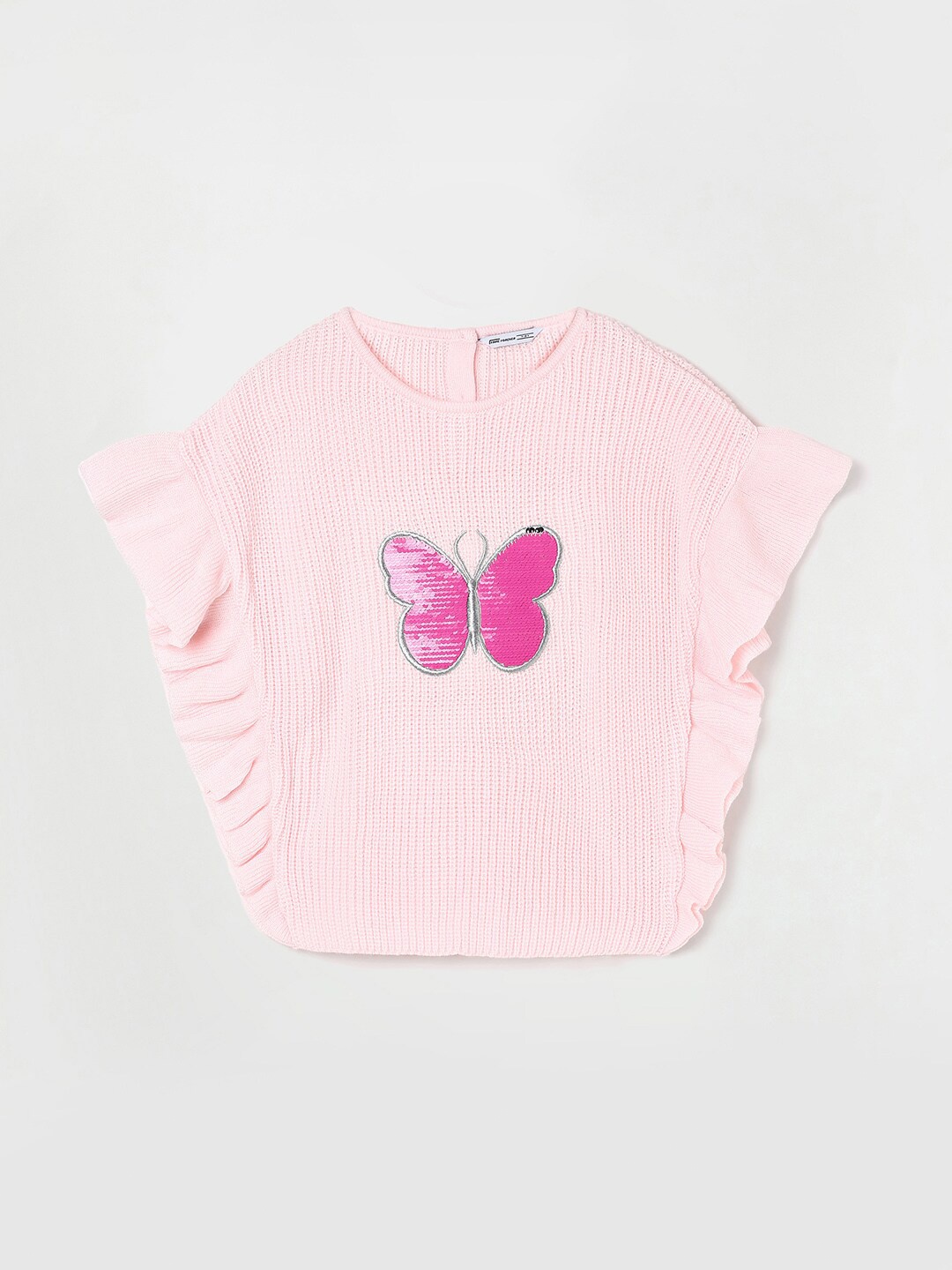 

Fame Forever by Lifestyle Girls Self Design Acrylic Pullover, Pink