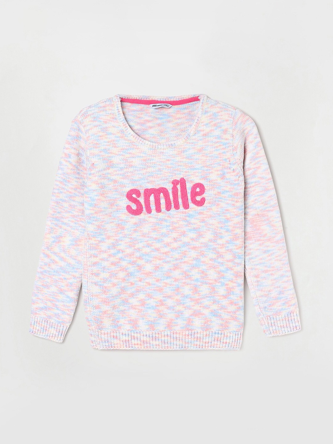 

Fame Forever by Lifestyle Girls Typography Printed Pullover, White