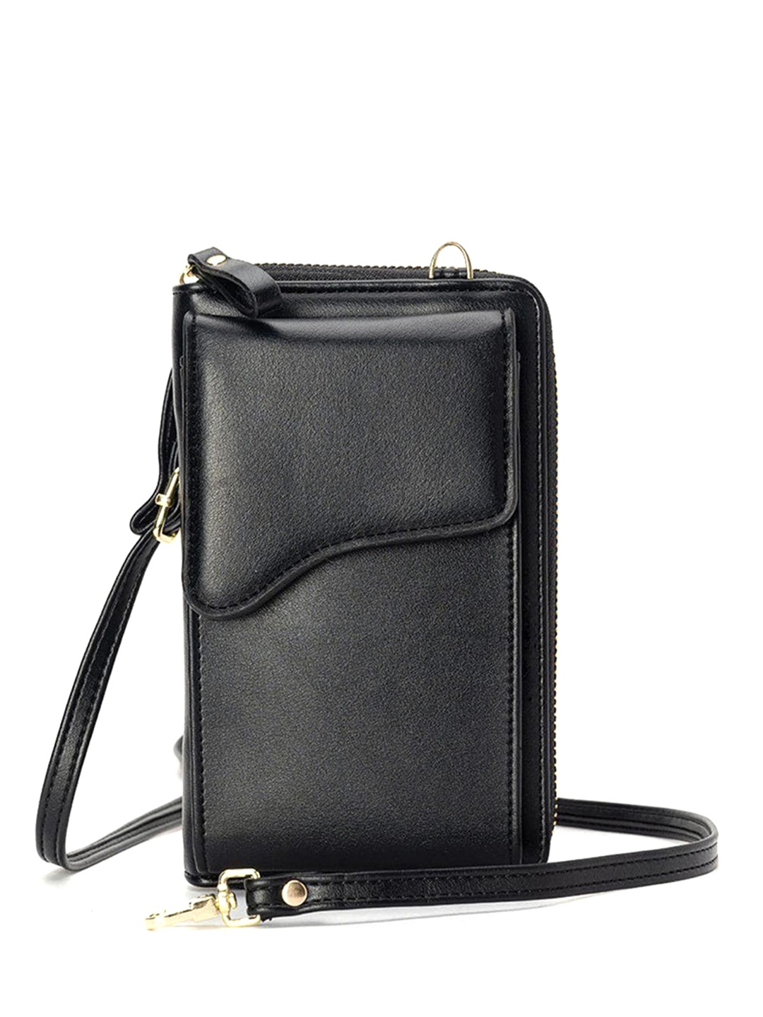 

INKMILAN Structured Sling Bag, Black