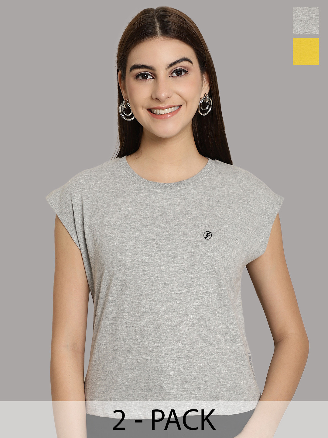 

Friskers Women Grey 2 T-shirt