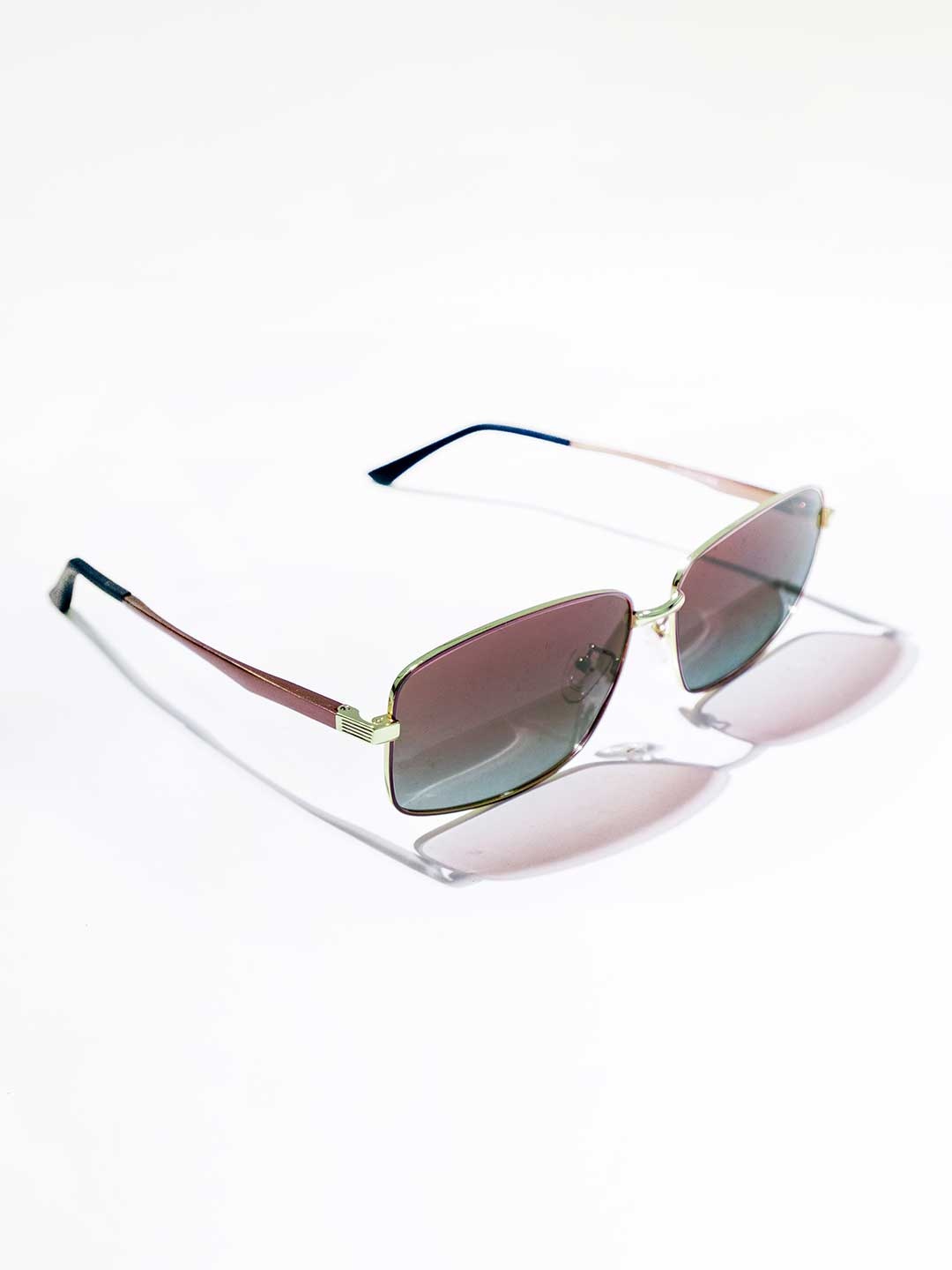 

CHOKORE Men Rectangle Sunglasses with UV Protected Lens CHKSM_1602, Brown