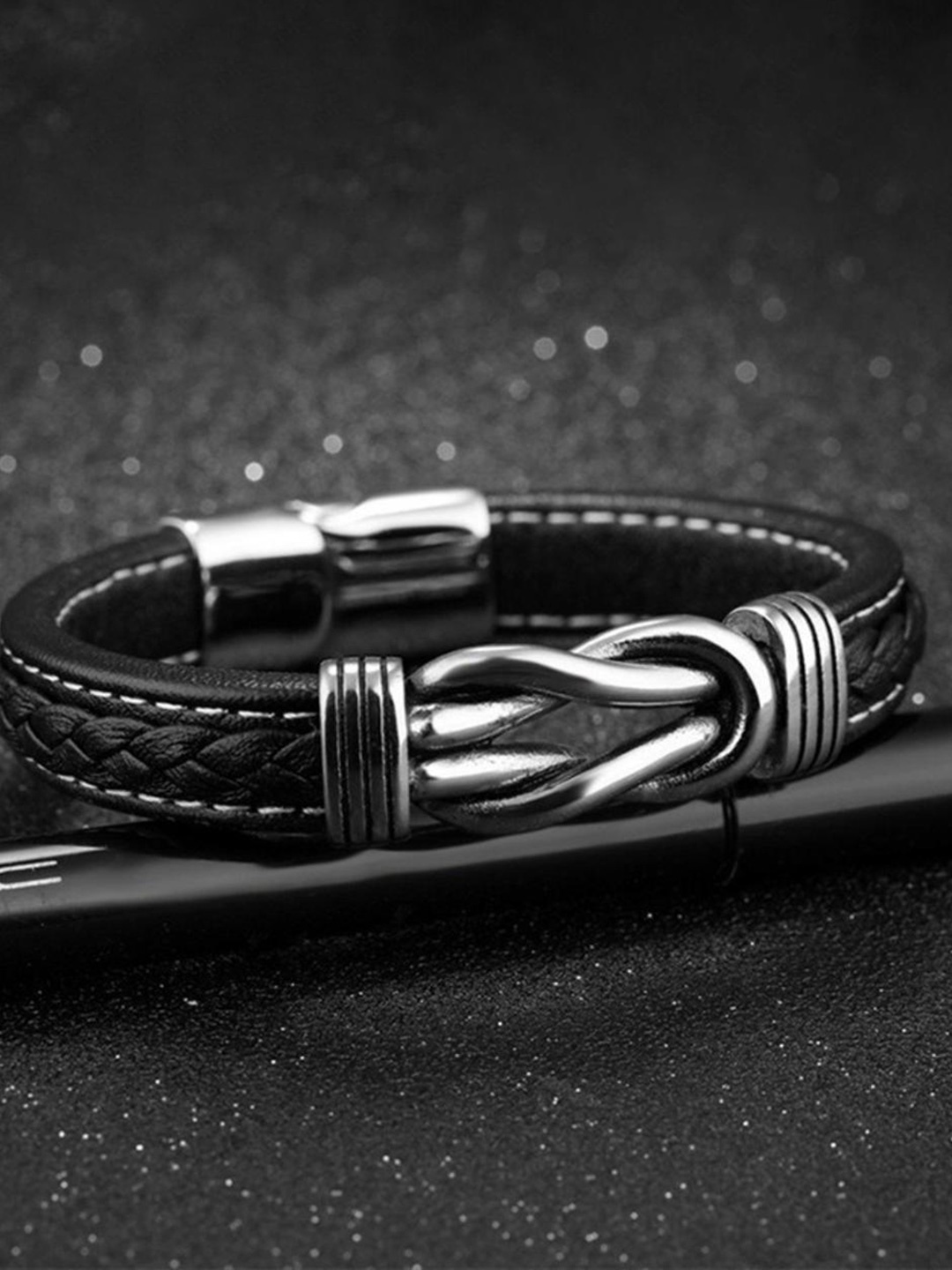 

MYKI Wraparound Bracelet, Black