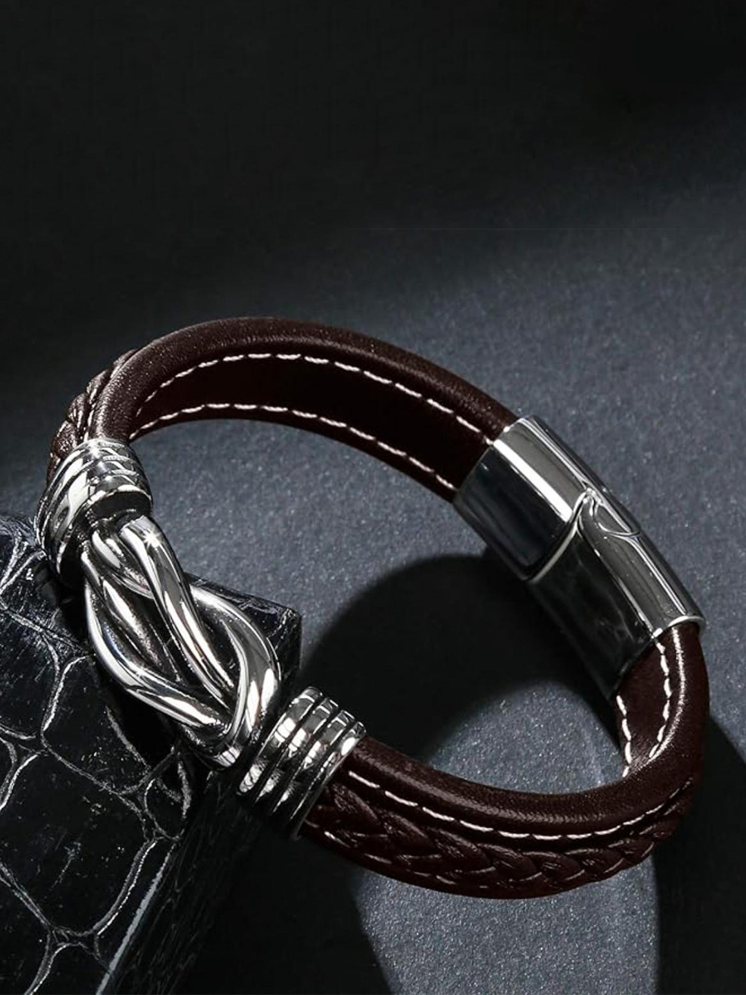 

MYKI Wraparound Bracelet, Silver