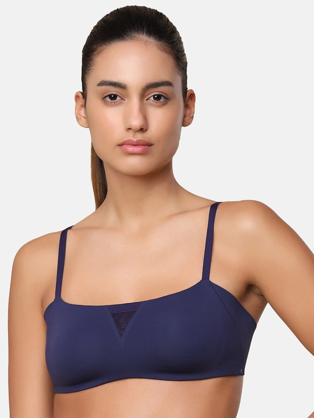 

Triumph Full Coverage Non Padded Non Wired T-Shirt Bra With All Day Comfort, Blue