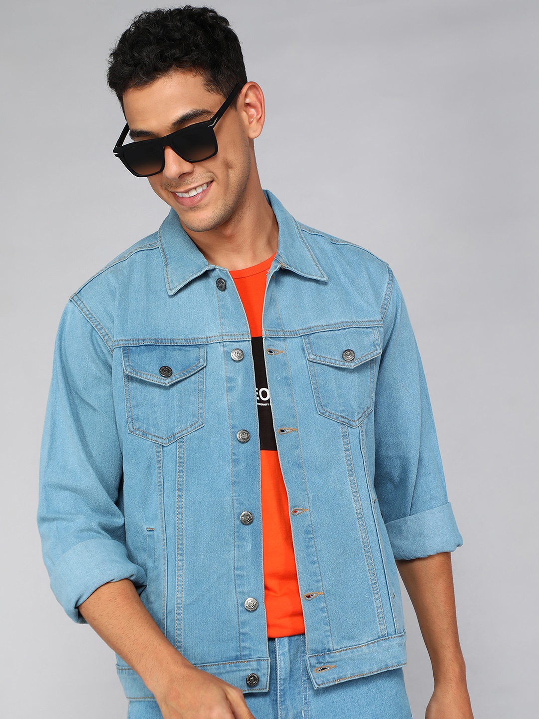 

FTX Washed Denim Jacket, Blue