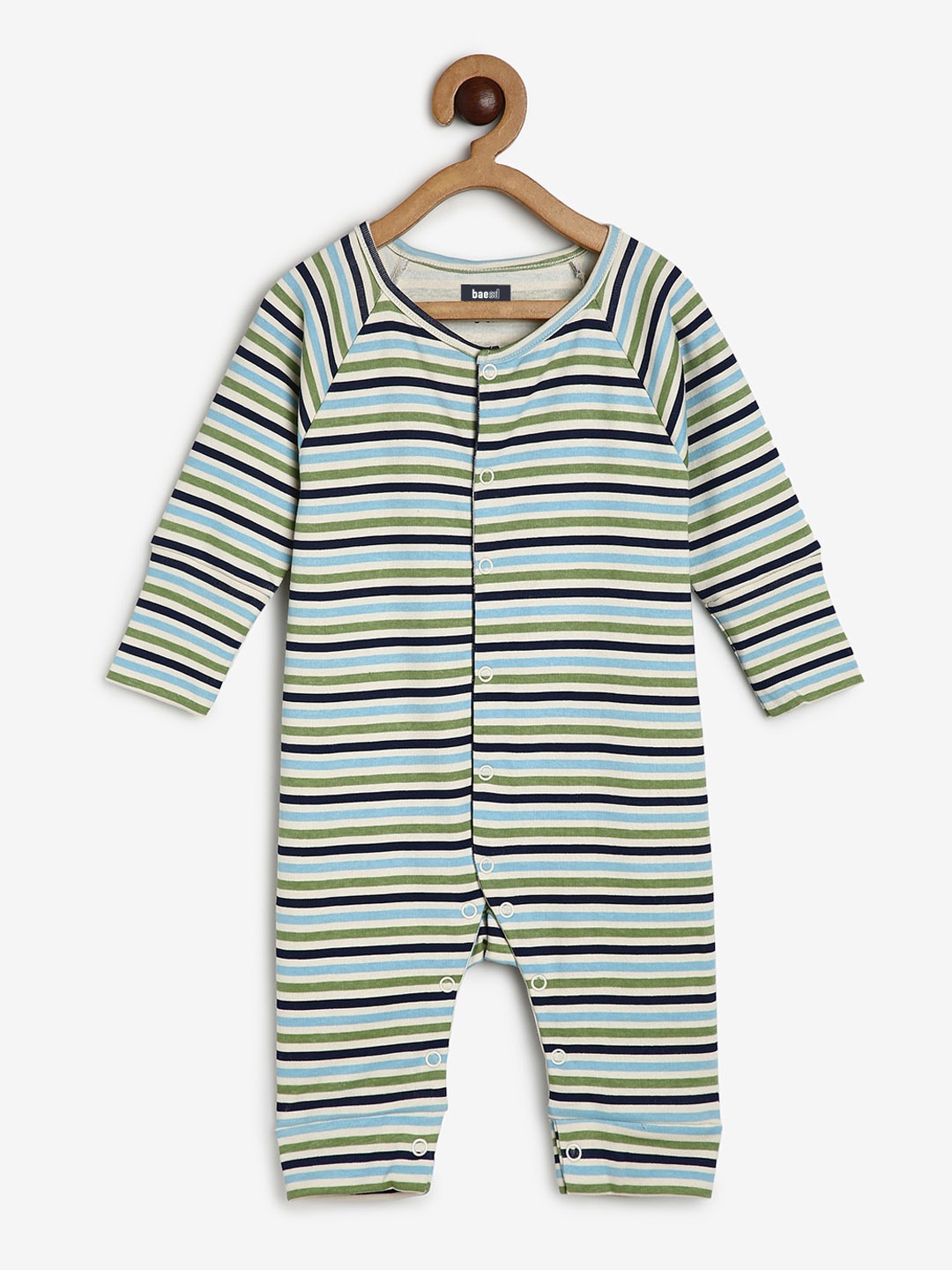 

BAESD Kids Striped Rompers, Multi