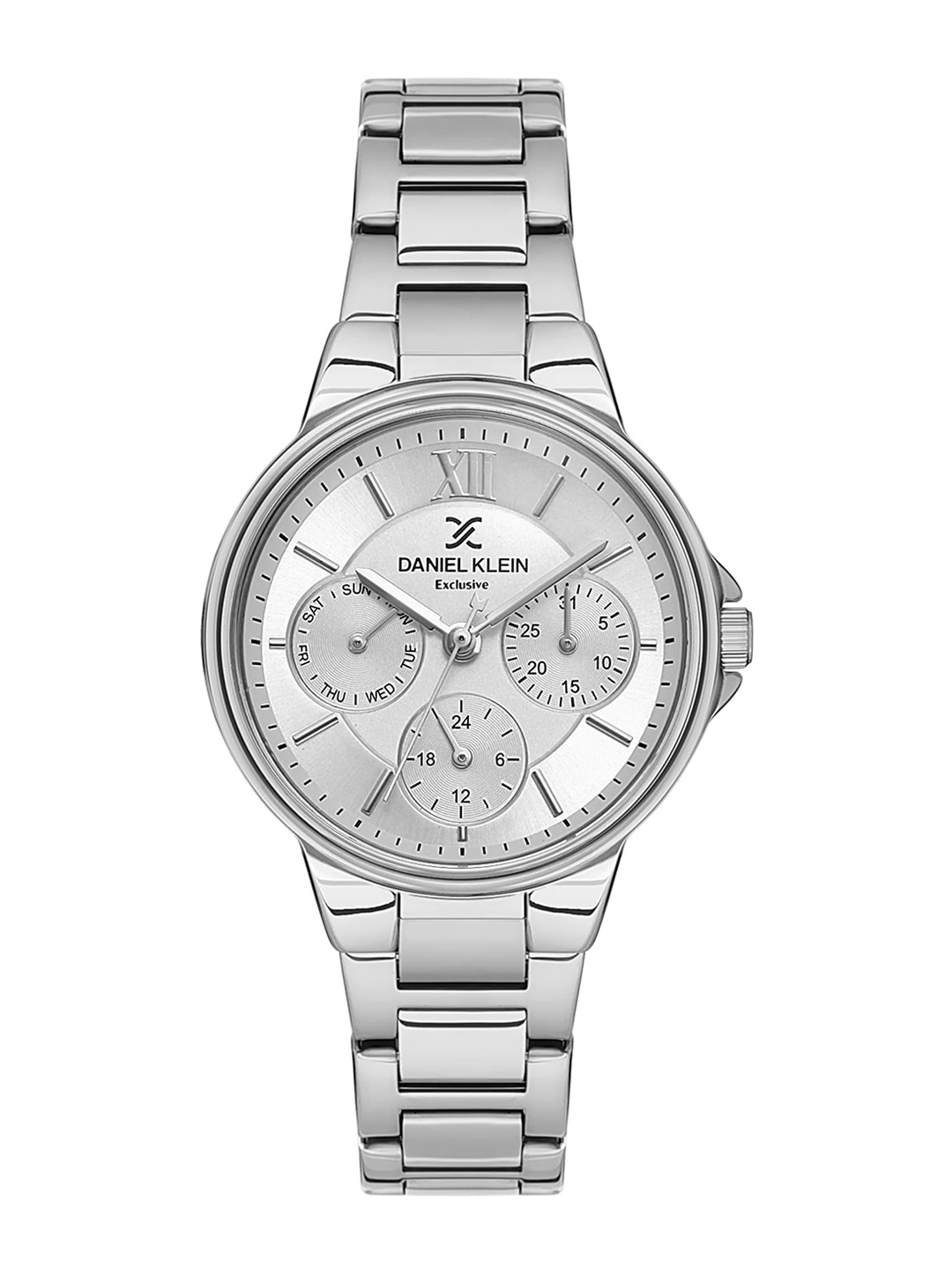 

Daniel Klein Women Bracelet Style Straps Analogue Watch-DK.1.13511-1, Silver