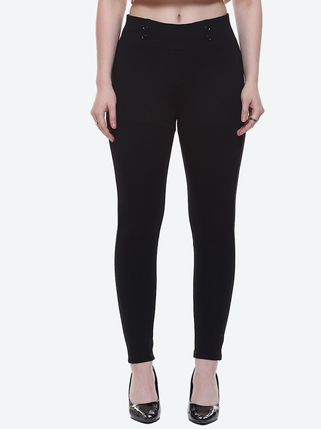 

2Bme Women Slim Fit Jeggings, Black