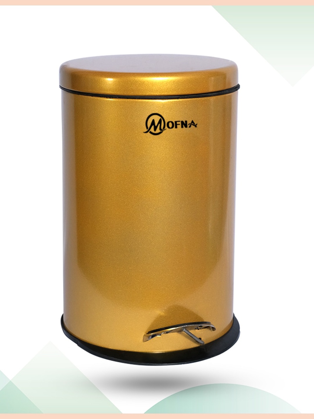 

MOFNA Brown Stainless Steel Pedal Dustbin - 5 L