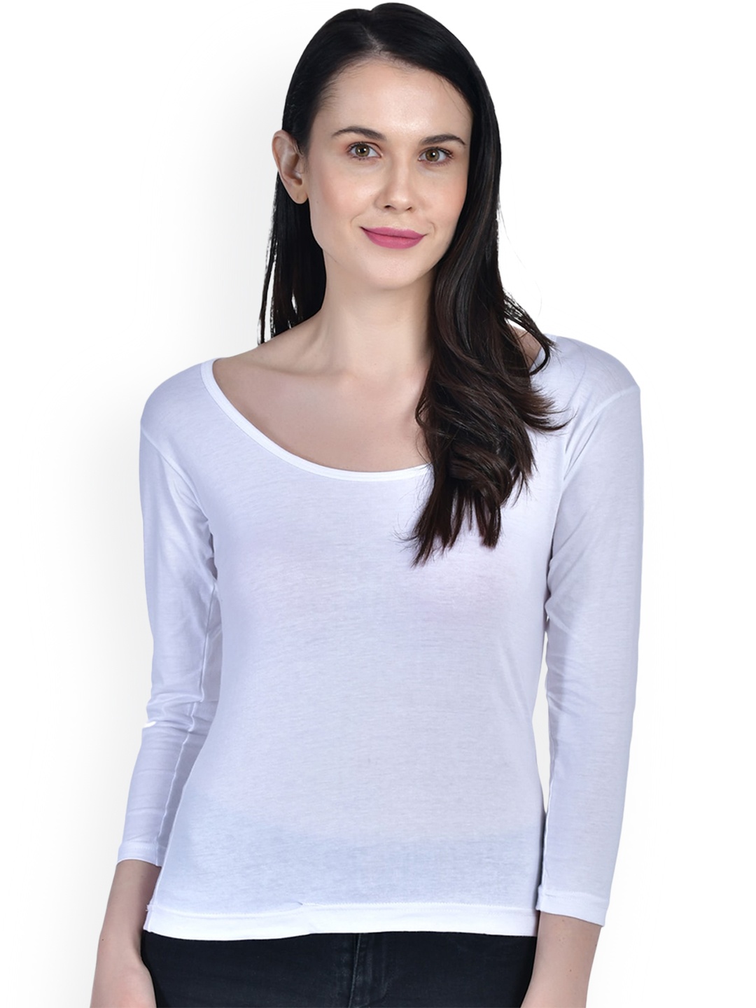 

Aimly Long Sleeves Non Padded Cotton Camisole, White