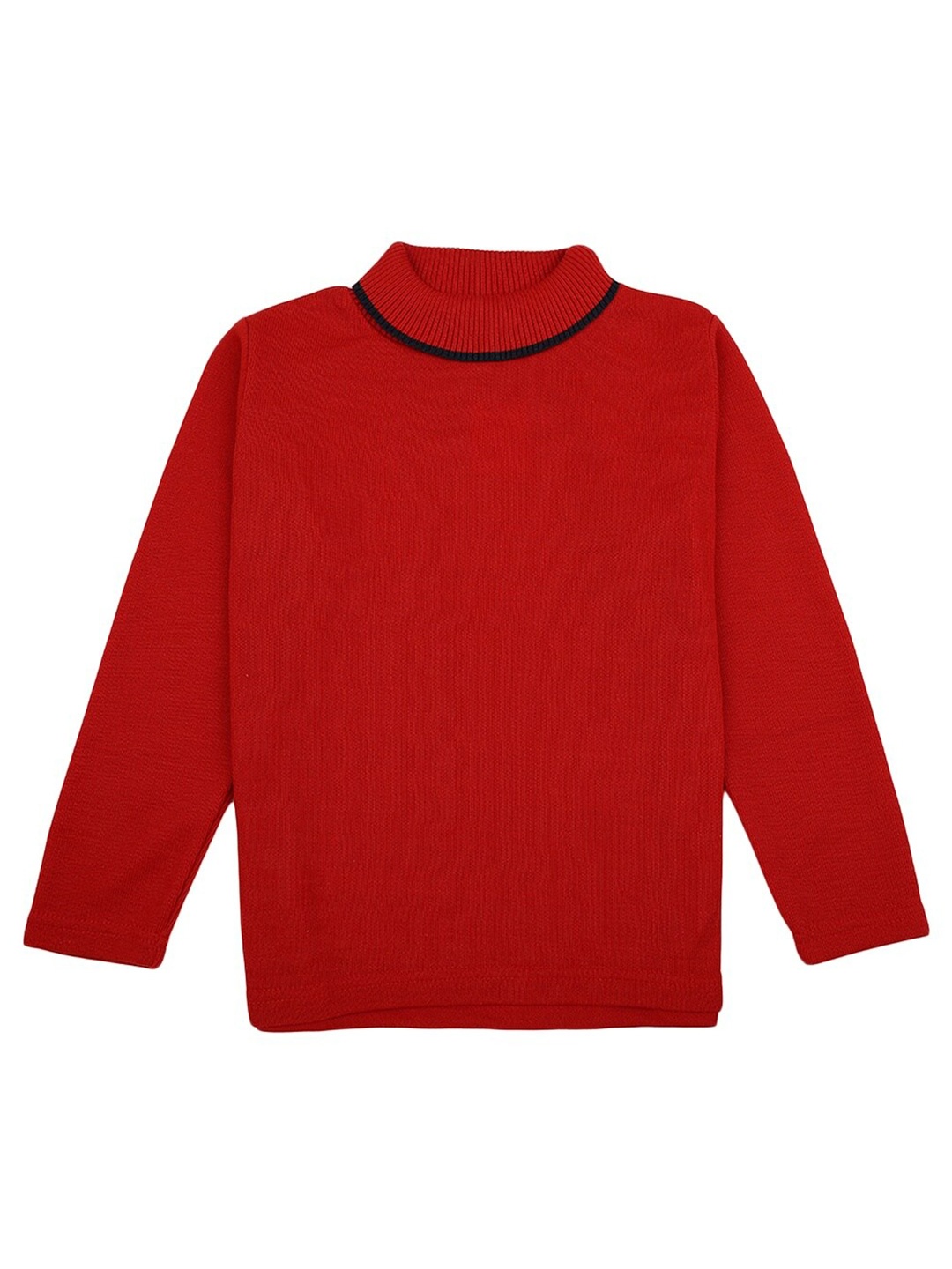 

V-Mart Boys Turtle Neck Acrylic Pullover Sweater, Red