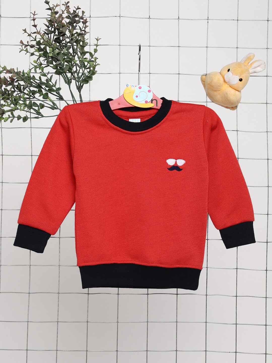 

V-Mart Infants Acrylic Pullover Sweaters, Red