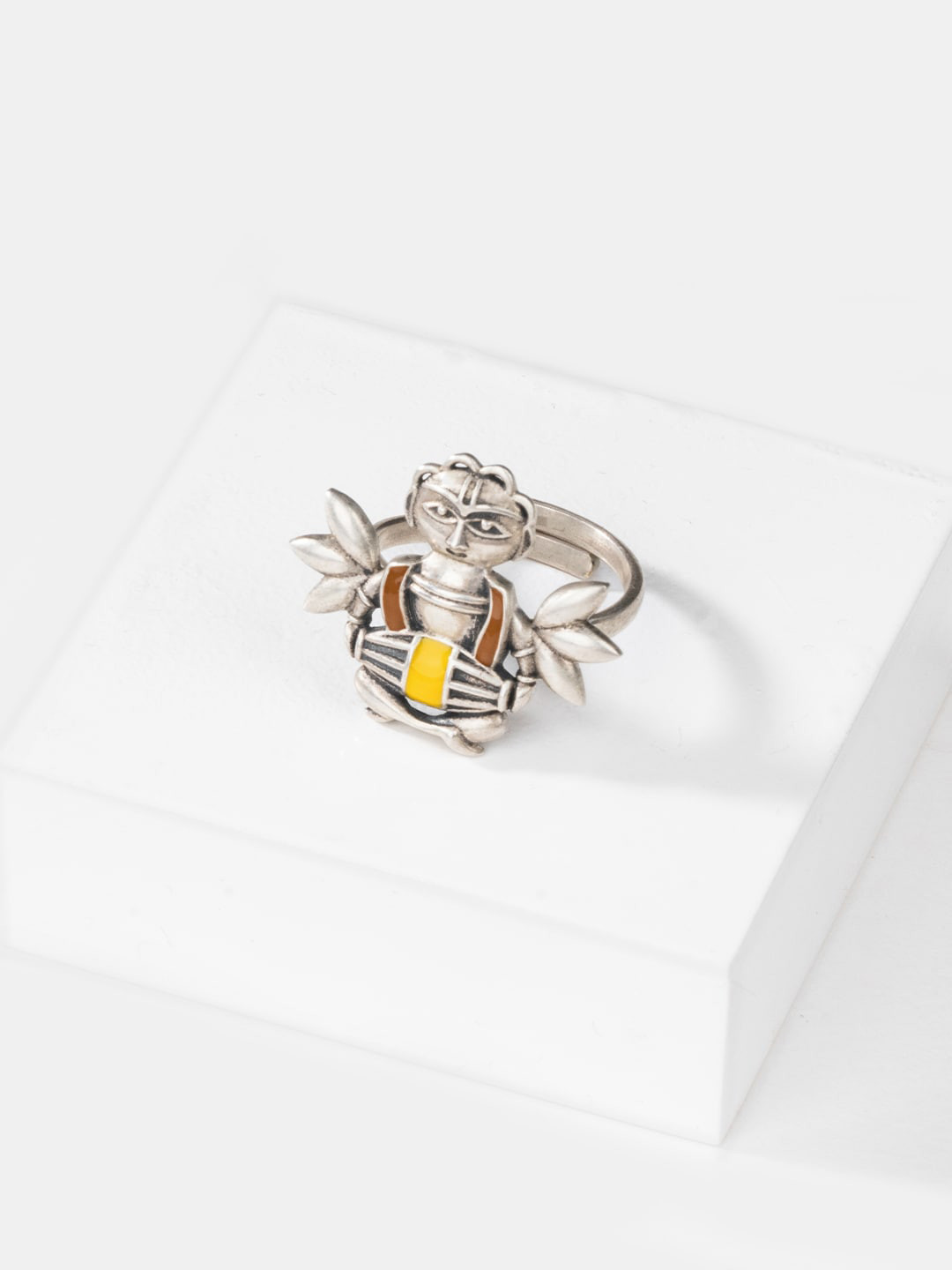 

SHAYA 925 Sterling Silver Oxidised Finger Ring