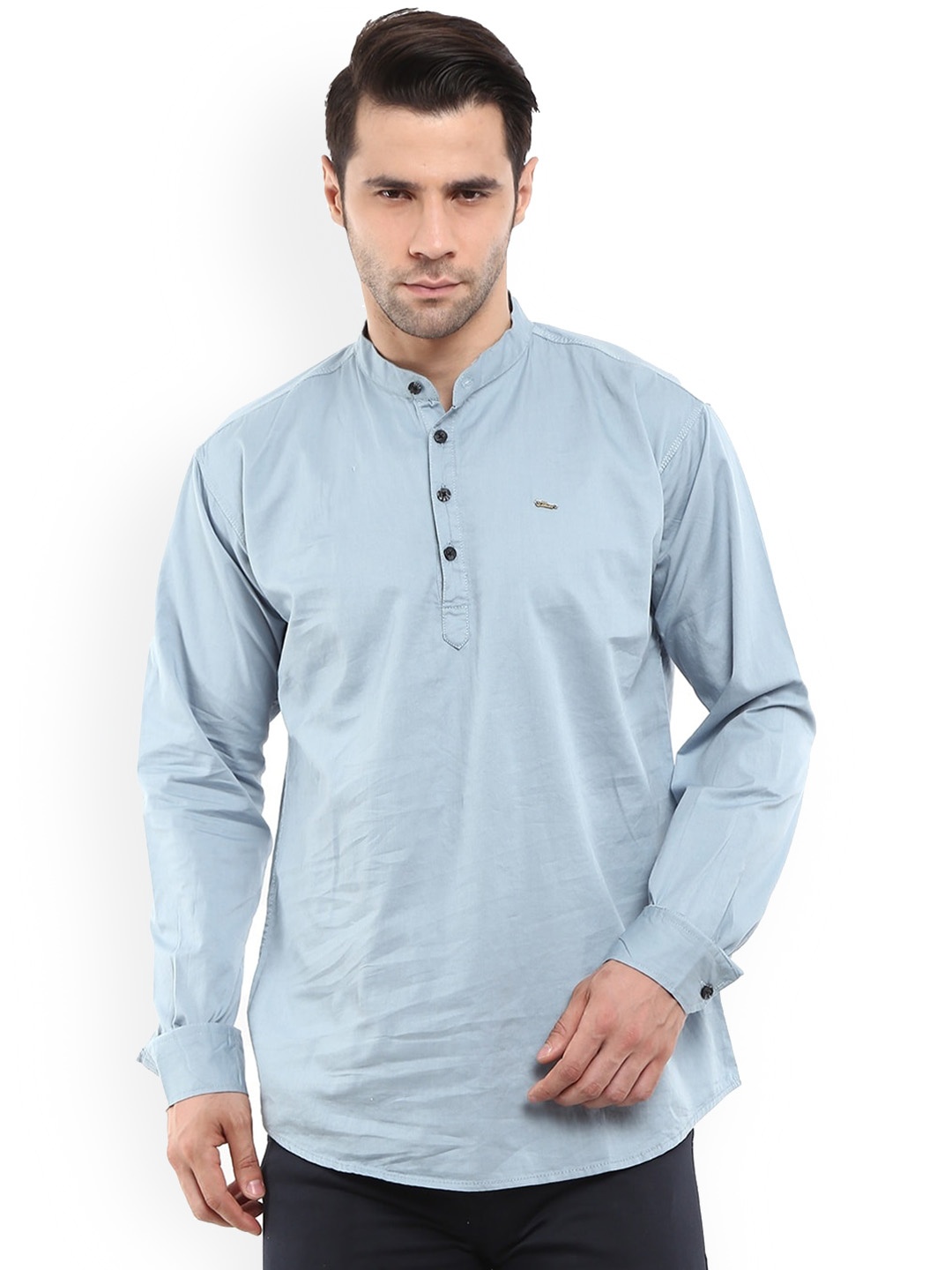

V-Mart Mandarin Collar Kurta, Blue