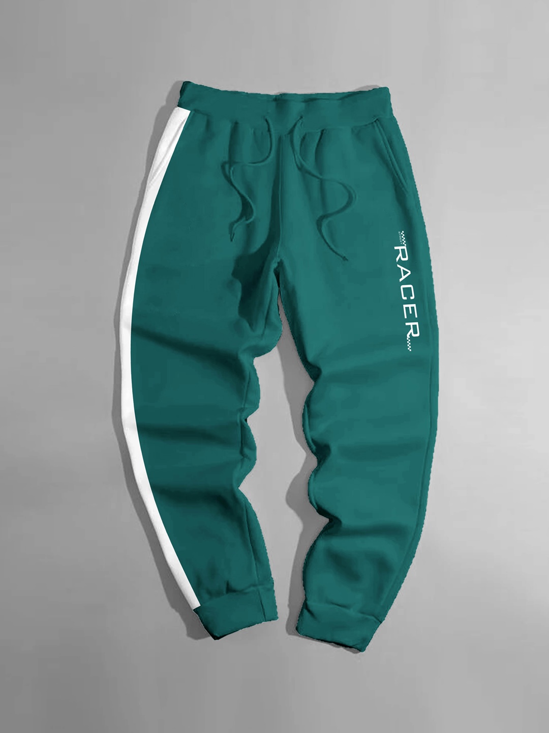 

CODEZ Boys Mid Rise Joggers, Green
