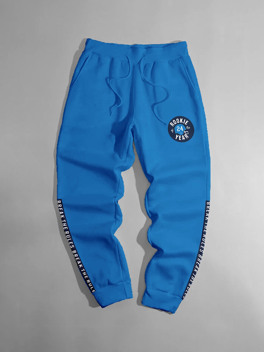 

CODEZ Boys Mid Rise Joggers, Blue