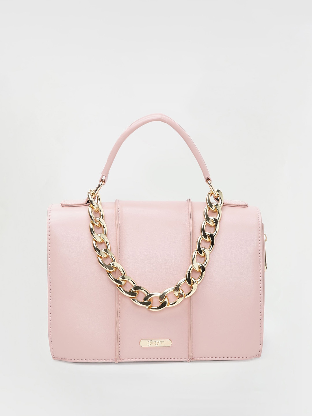 Ginger by Lifestyle Structured Handheld Bag, Pink