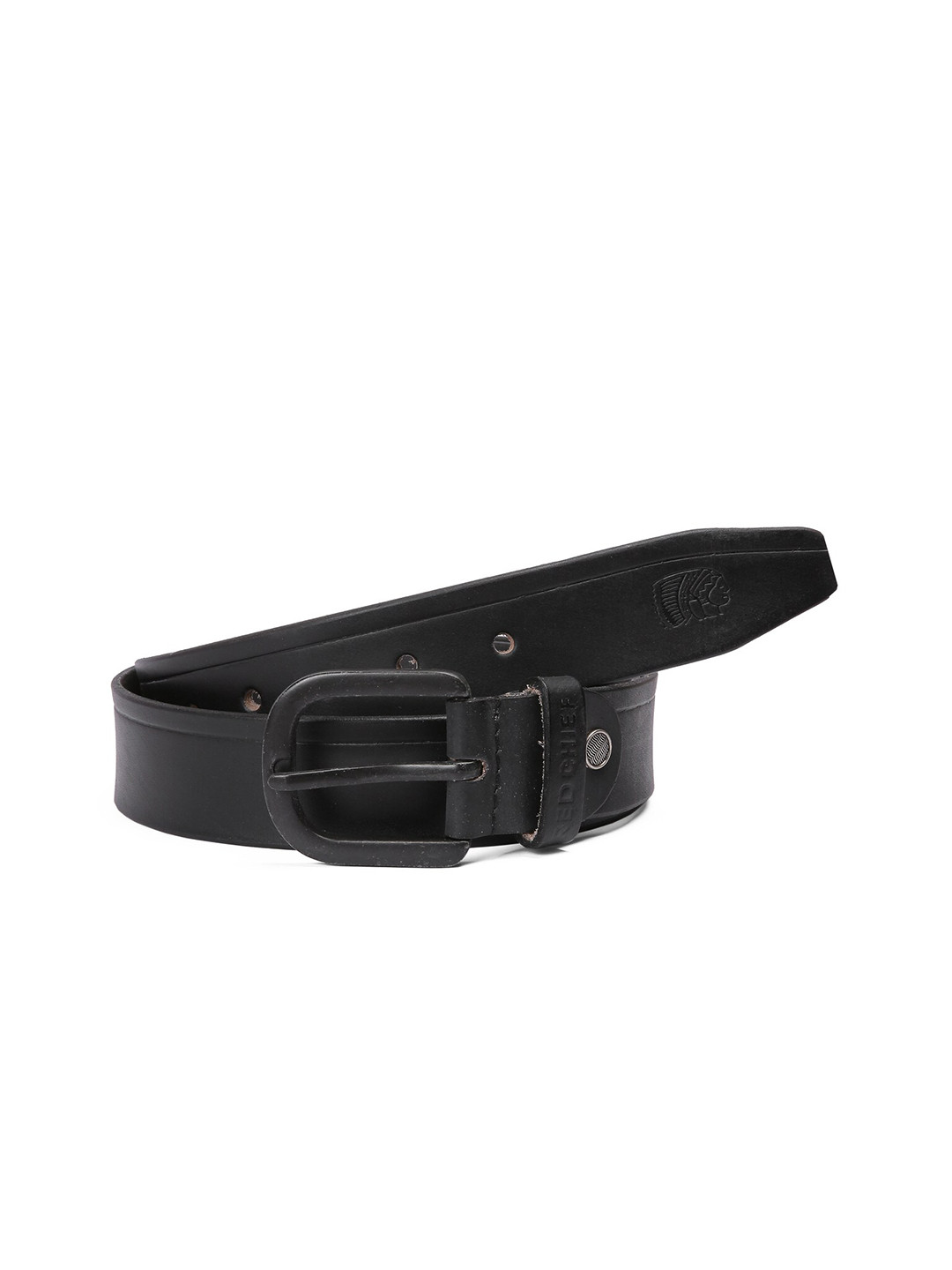

Red Chief Men Leather Formal Belt, Black