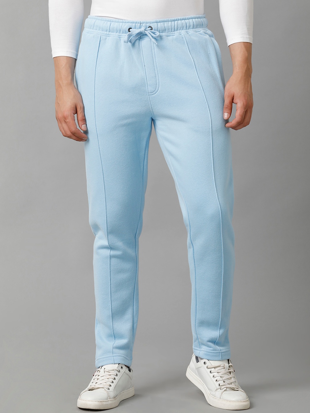 

Voi Jeans Men Cotton Track Pants, Blue