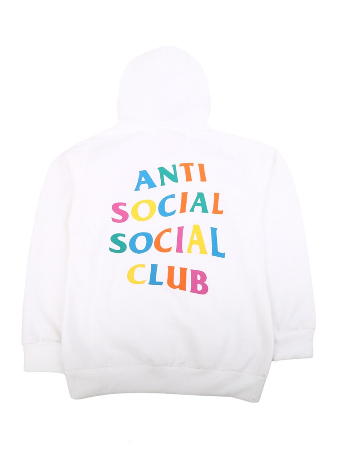 

V-Mart Girls Typography Printed Hooded Pullover, White
