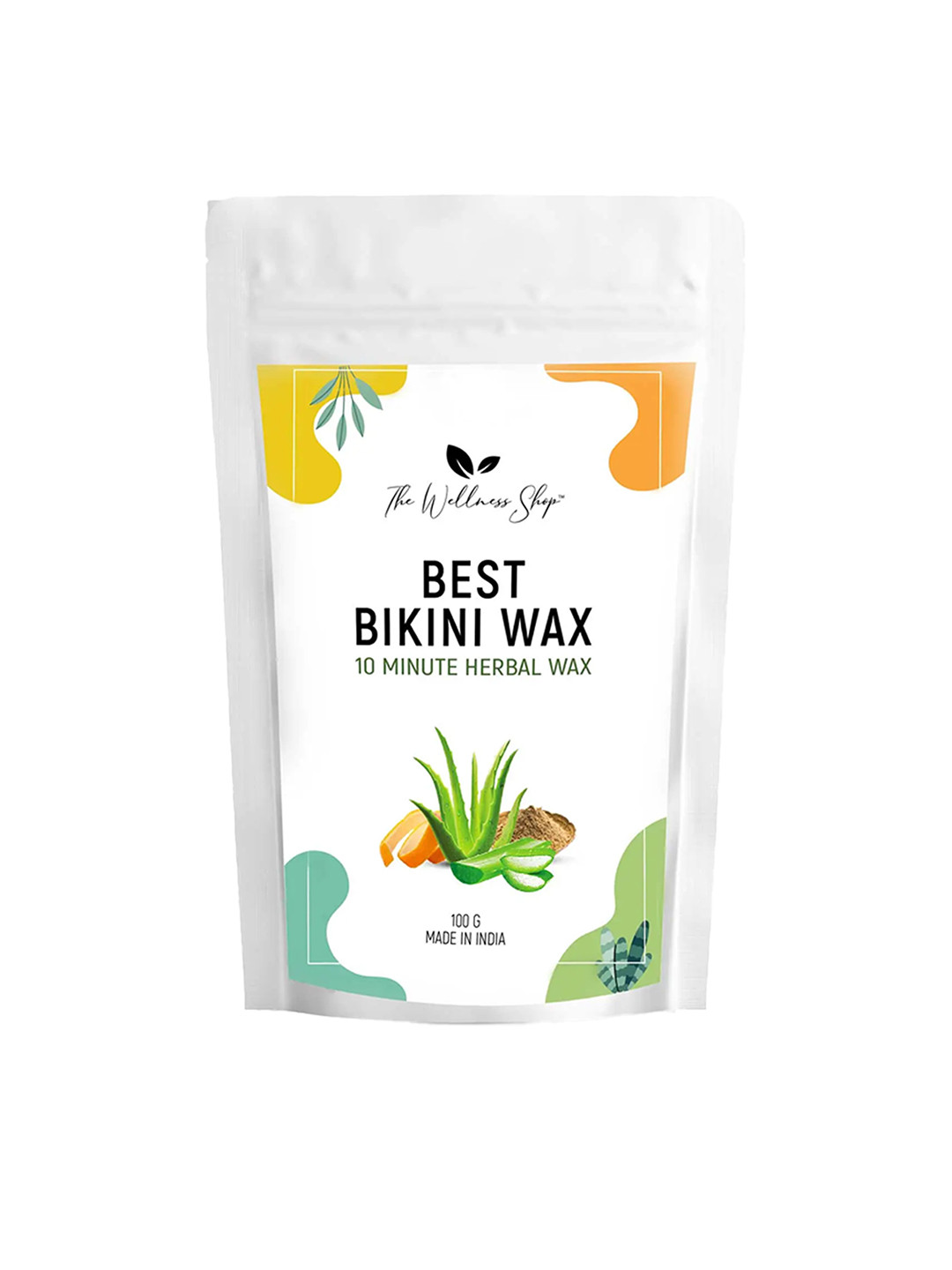 

The Wellness Shop Best 10 Minutes Herbal Bikini Wax Powder - 100g, White