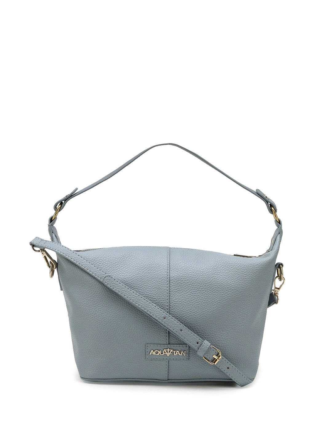 

AQUATAN Textured Structured Handheld Bag, Grey