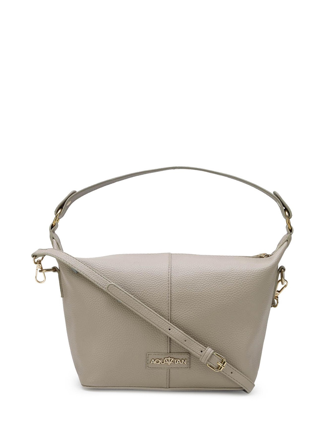 

AQUATAN PU Structured Sling Bag, Beige