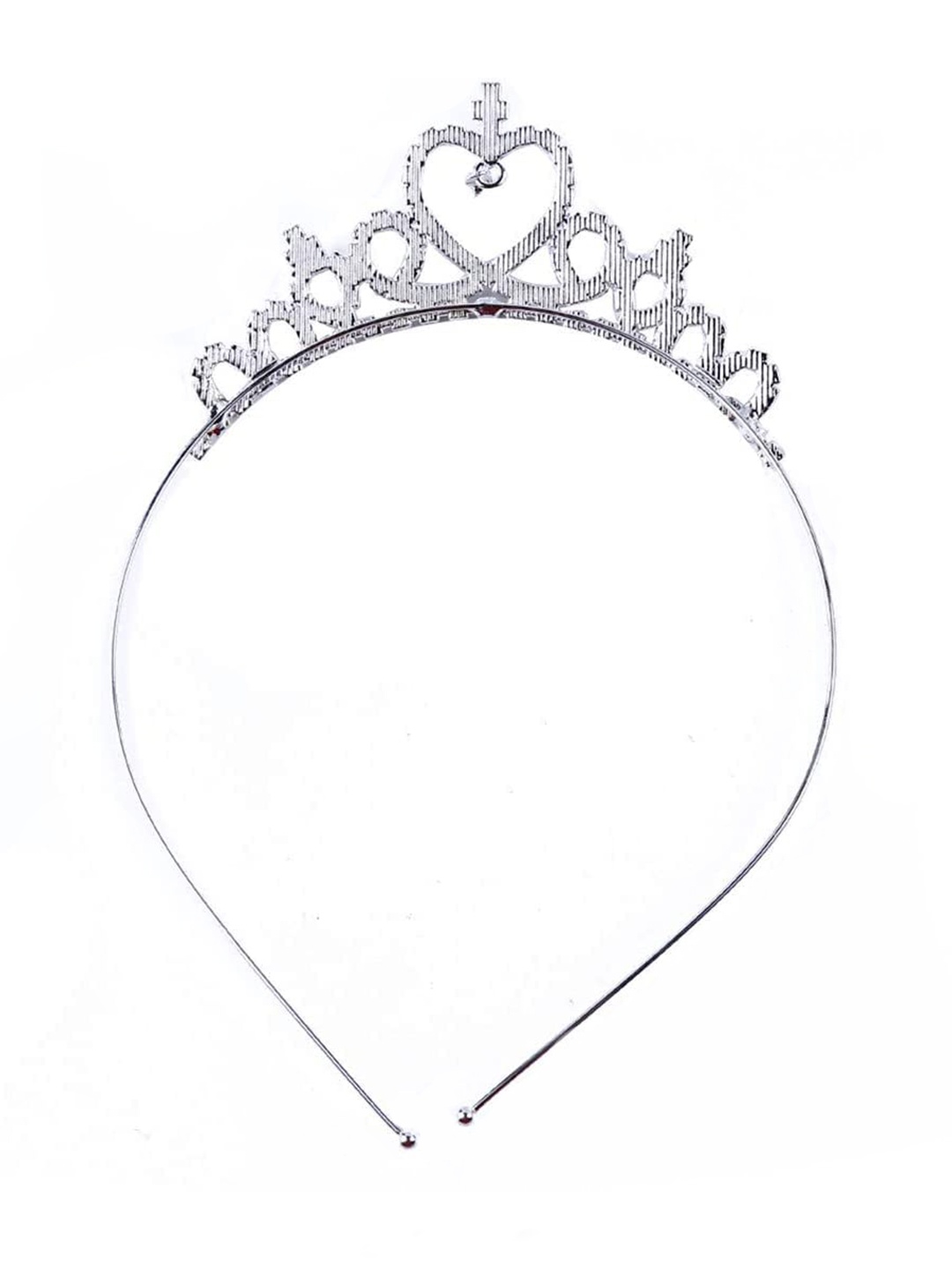 

VAGHBHATT Girls Embellished Tiara, Silver