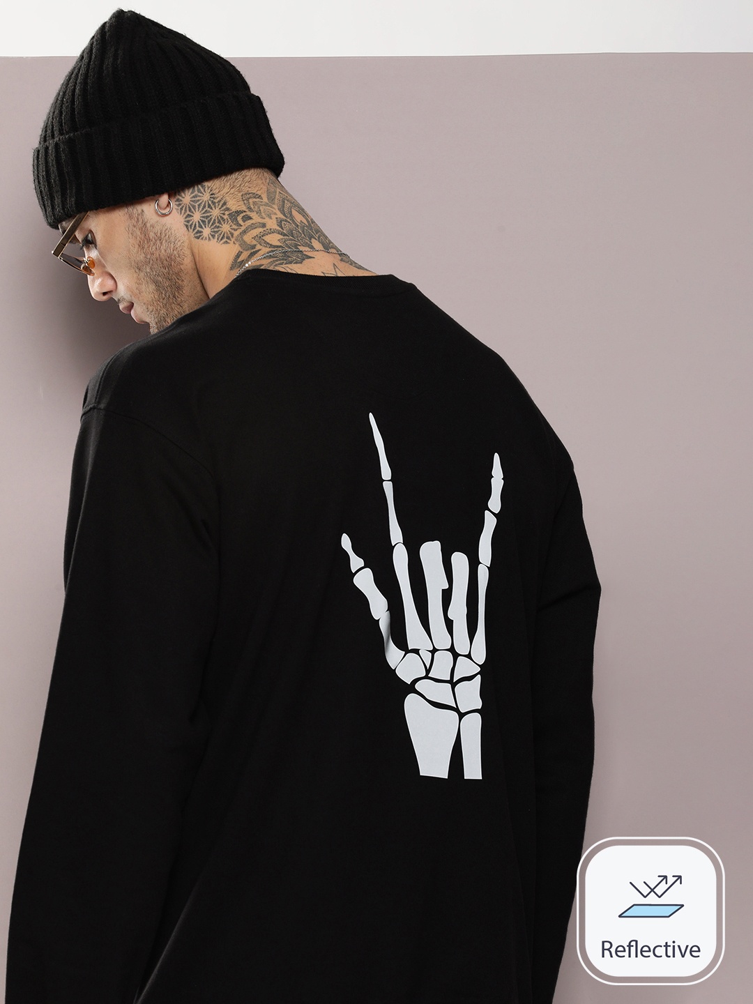 

Kook N Keech Men Graphic Printed Sweatshirt, Black