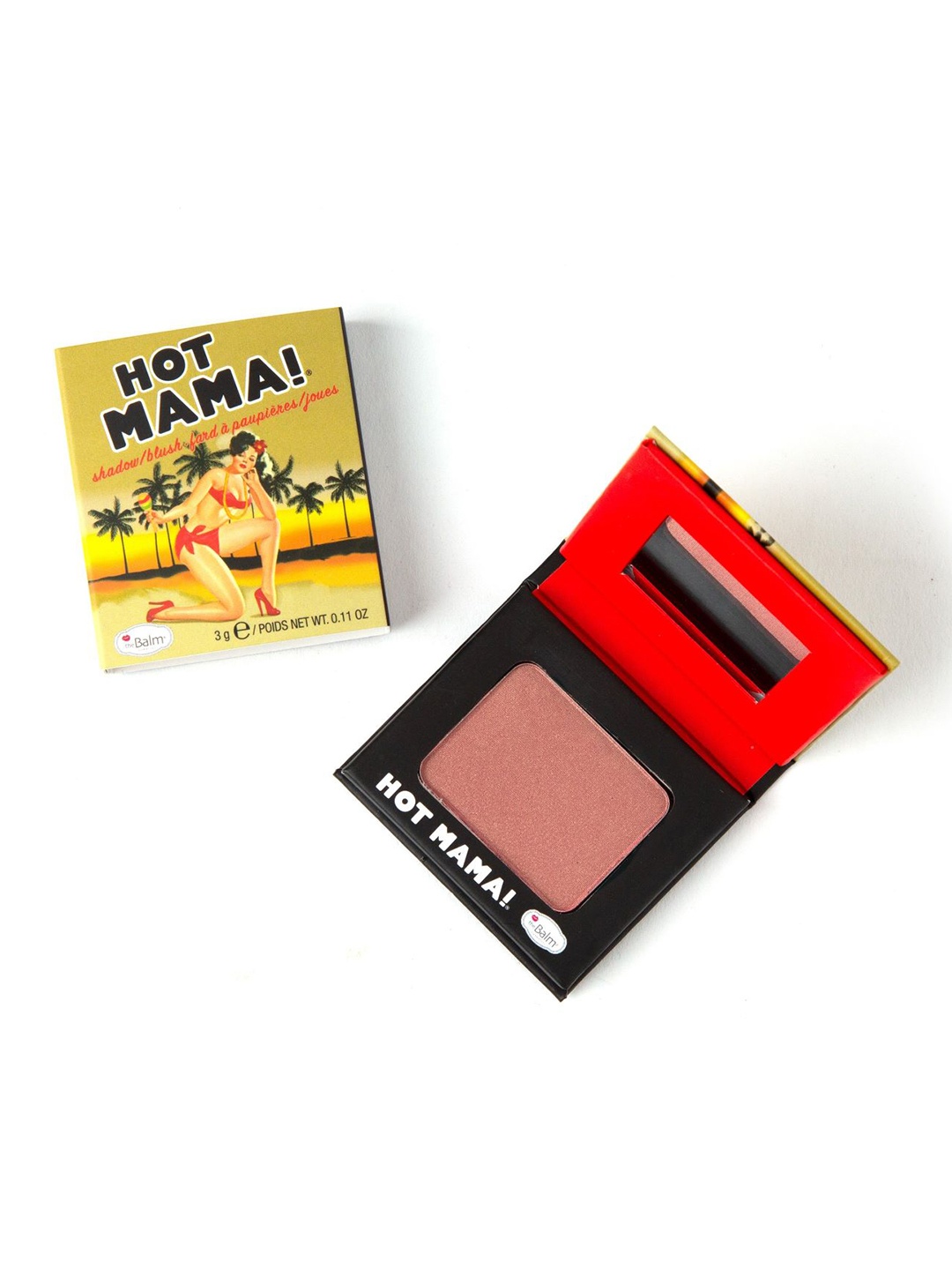 

The Balm All-In-One Travel Size Highlighter Shadow & Blush 3g - Hot Mama, Pink