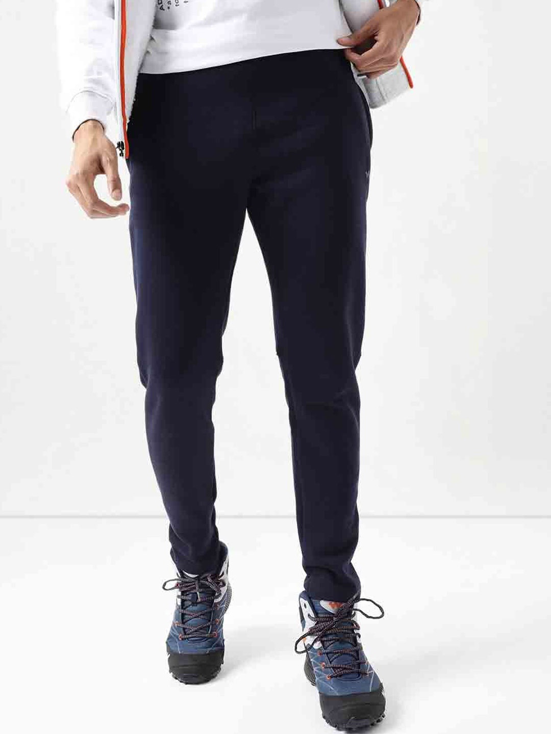 

Wildcraft Men Anti Odour Track Pants, Navy blue