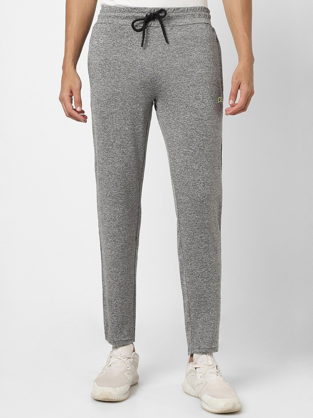 

Peter England Casuals Men Textured Regular Fit Track Pants, Grey