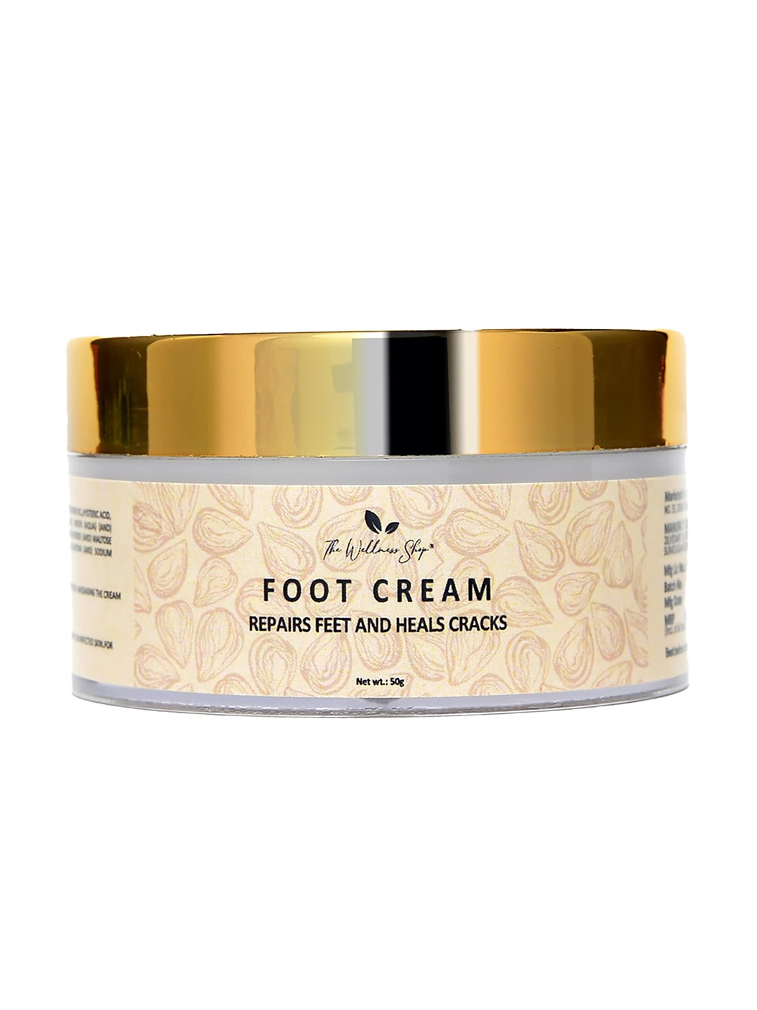 

The Wellness Shop Foot Cream For Repairs Feet & Heals Cracks - 50g, Beige