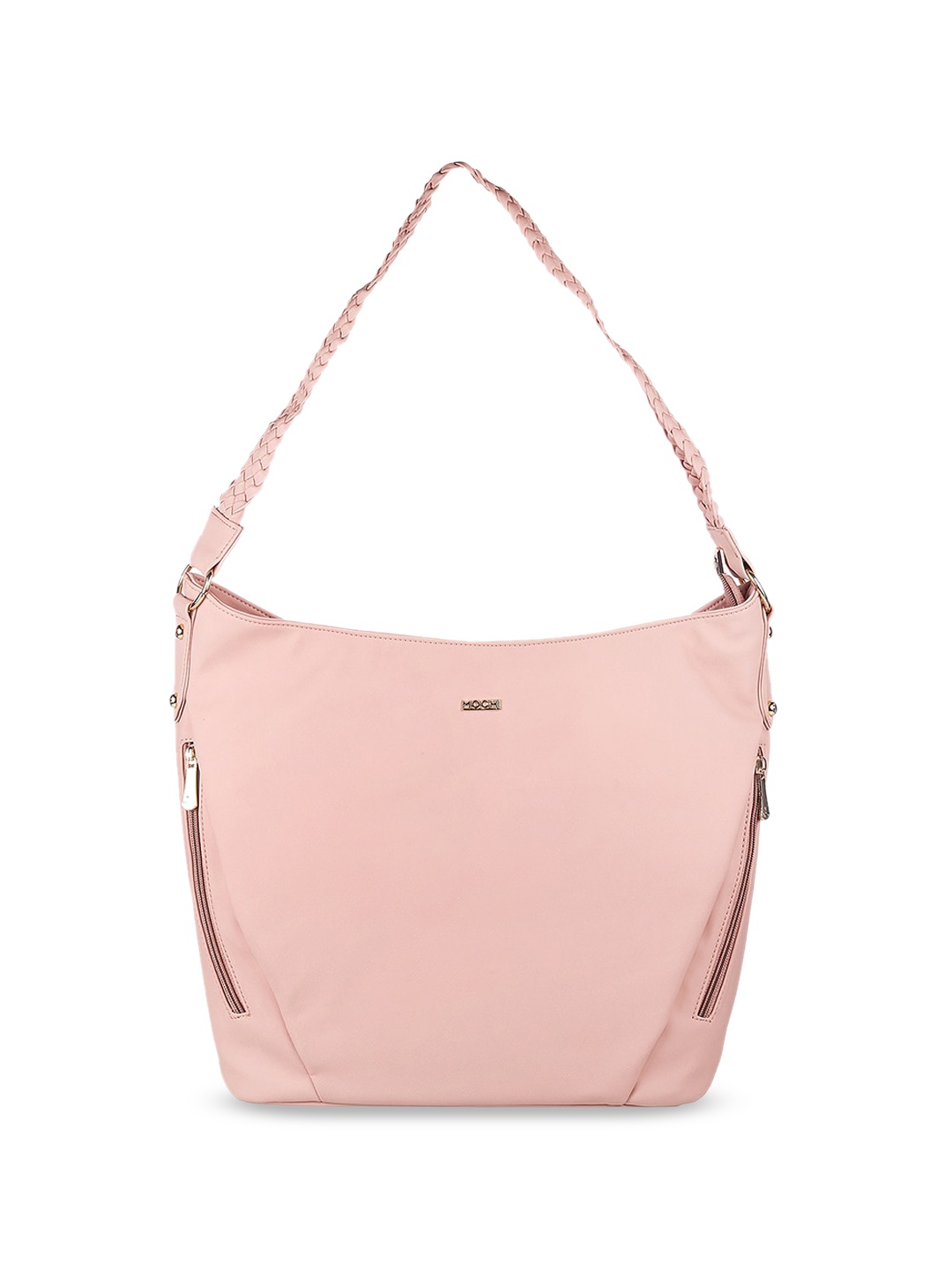 

Mochi Structured Hobo Bag, Pink