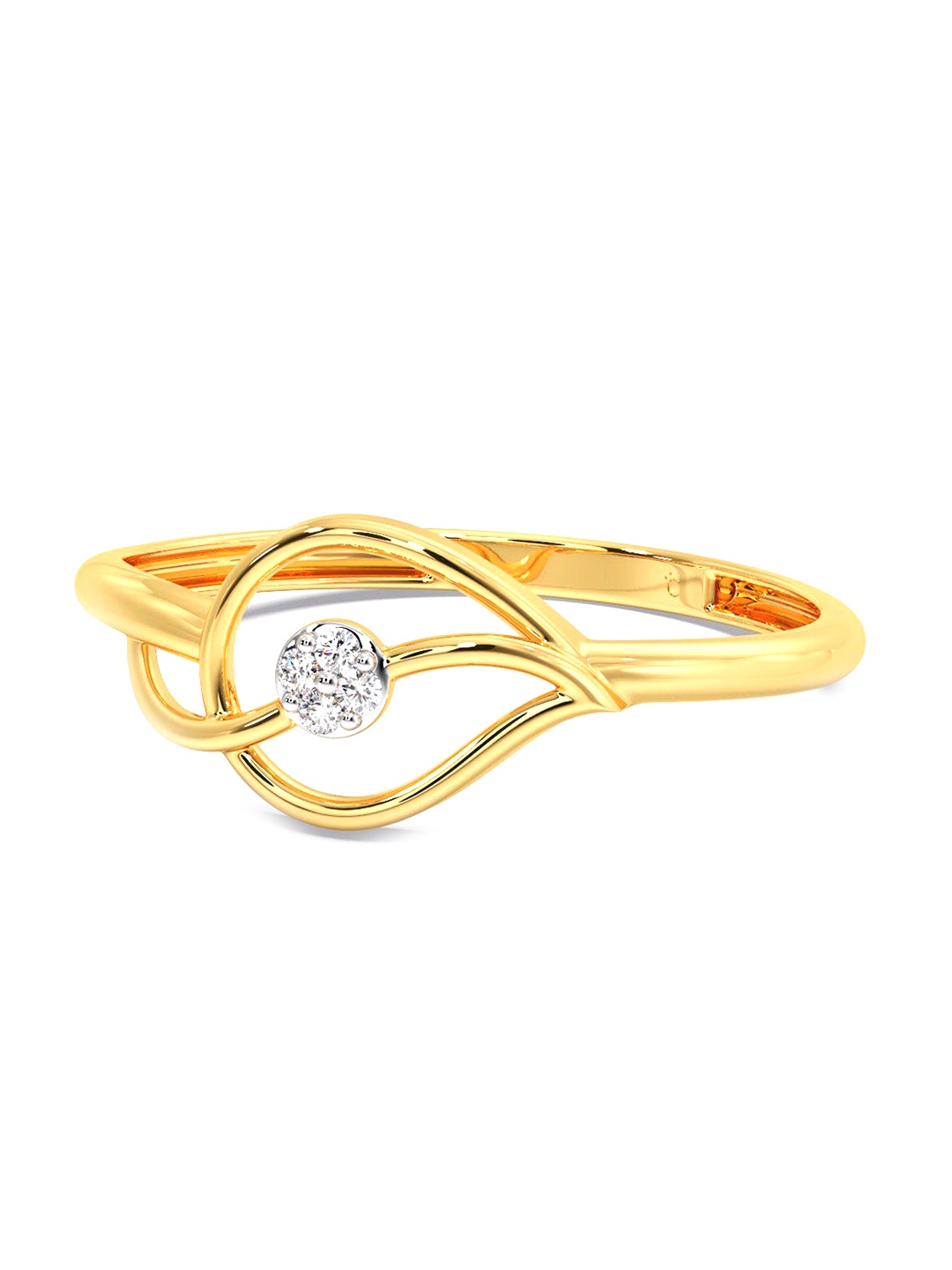 

CANDERE A KALYAN JEWELLERS COMPANY 18KT Gold Ring Diamond