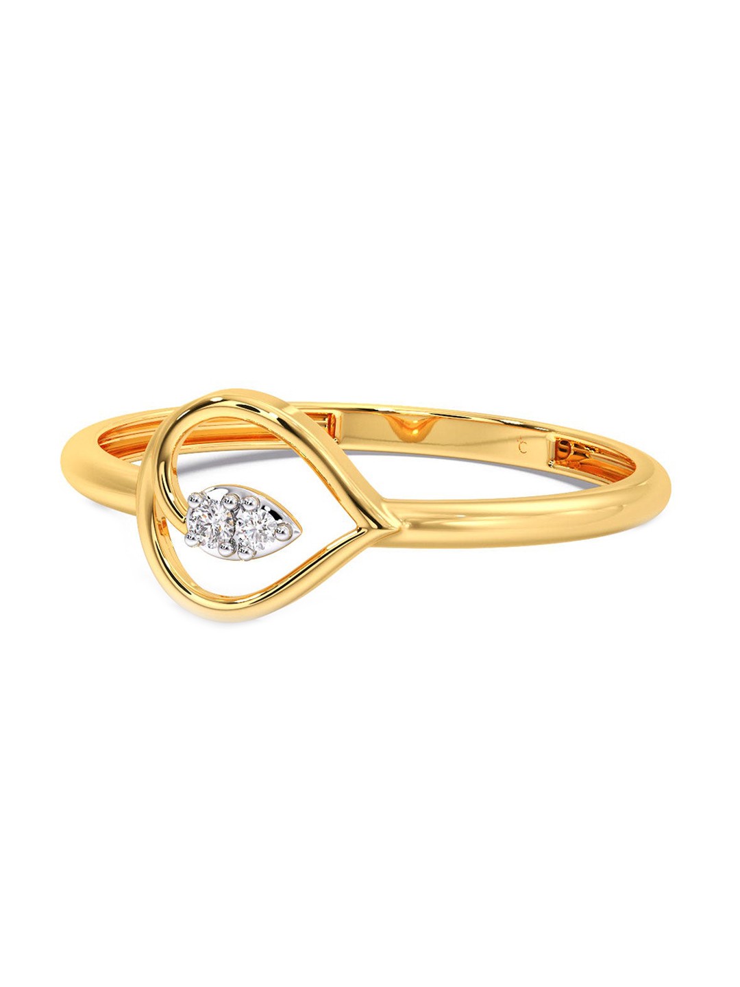 

CANDERE A KALYAN JEWELLERS COMPANY 18KT Gold Ring Diamond 1.05 g
