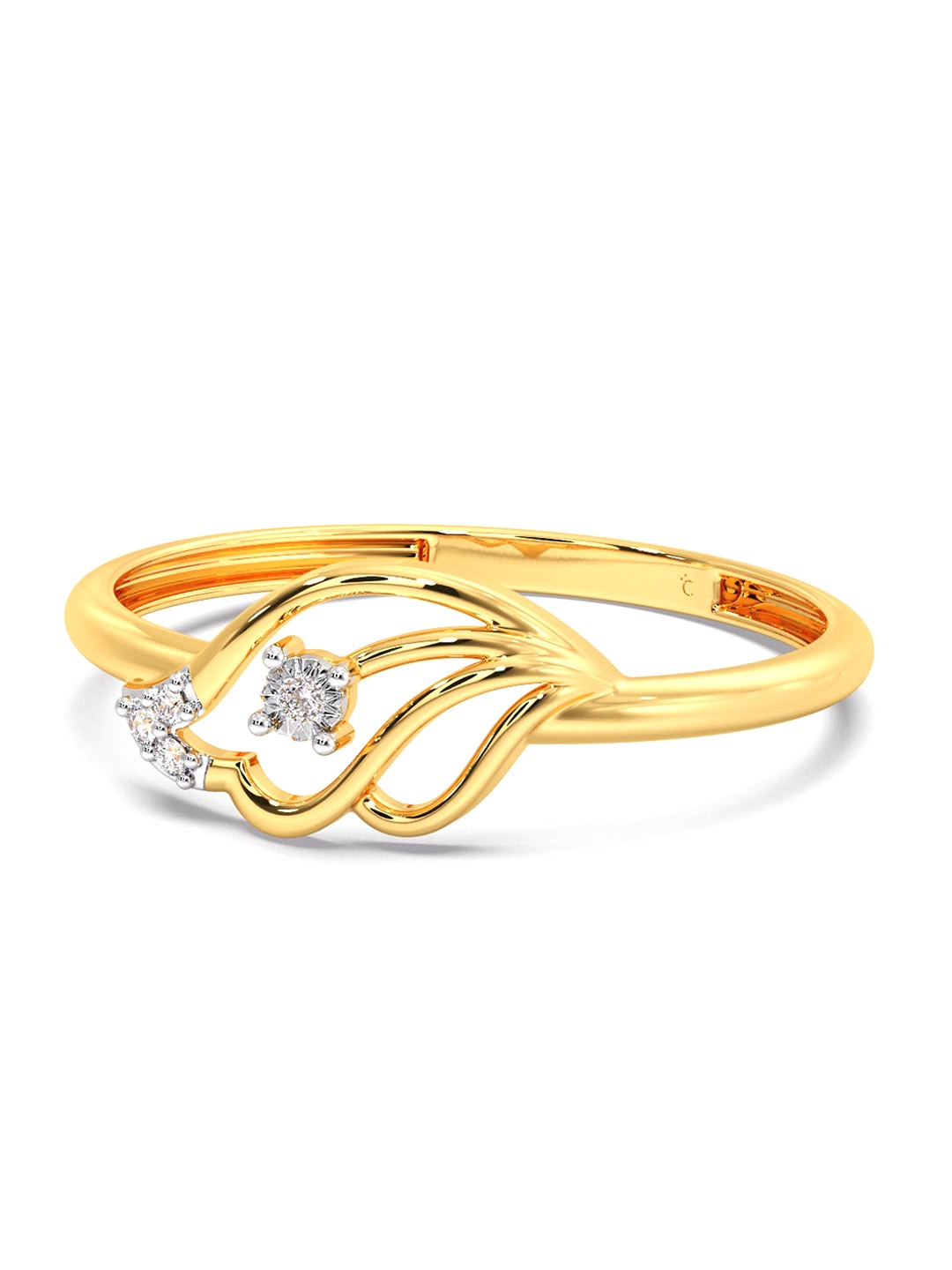 

CANDERE A KALYAN JEWELLERS COMPANY 14KT Gold Ring Diamond