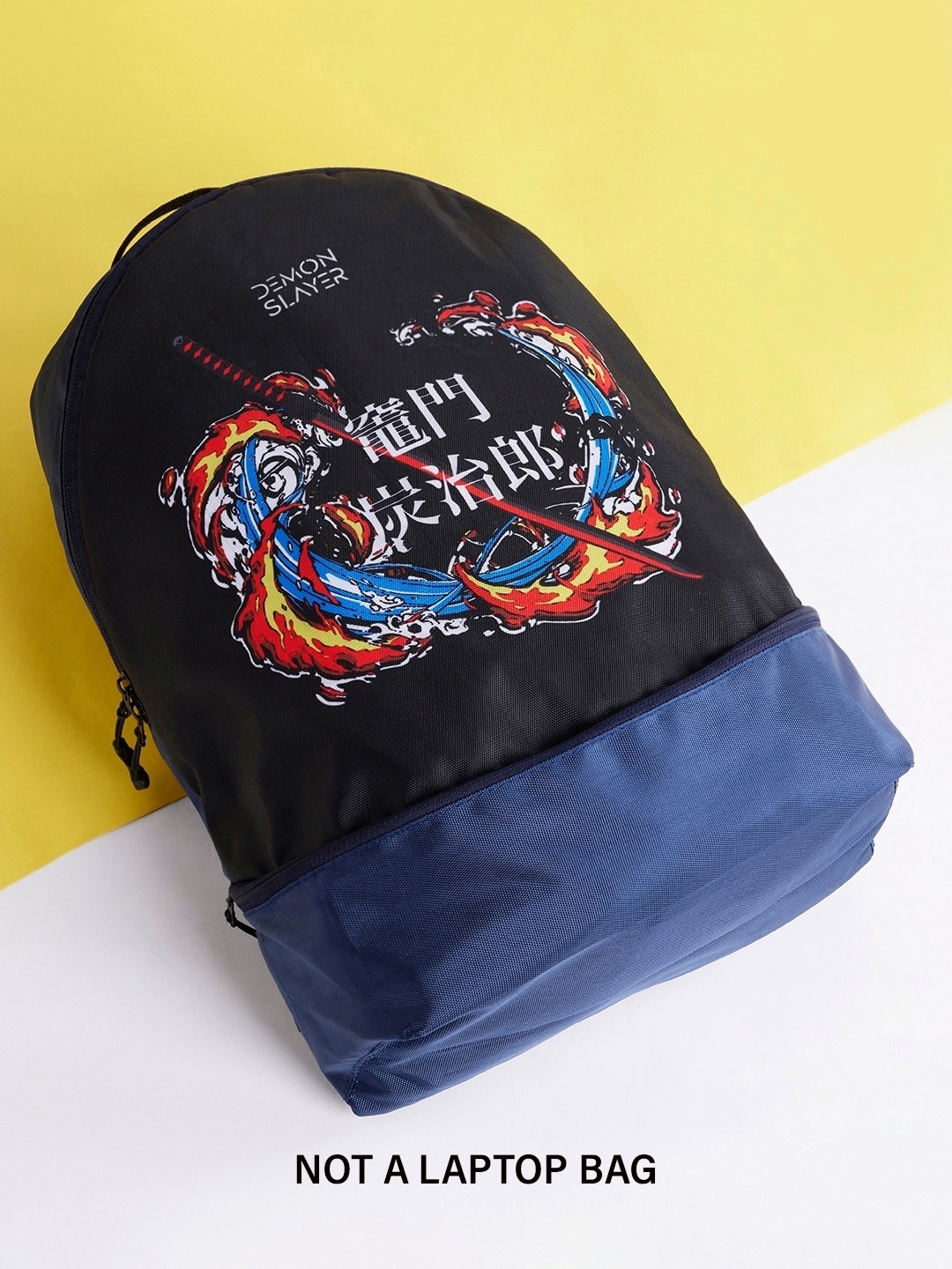 

Bewakoof Unisex Graphic Printed Small Backpack, Blue