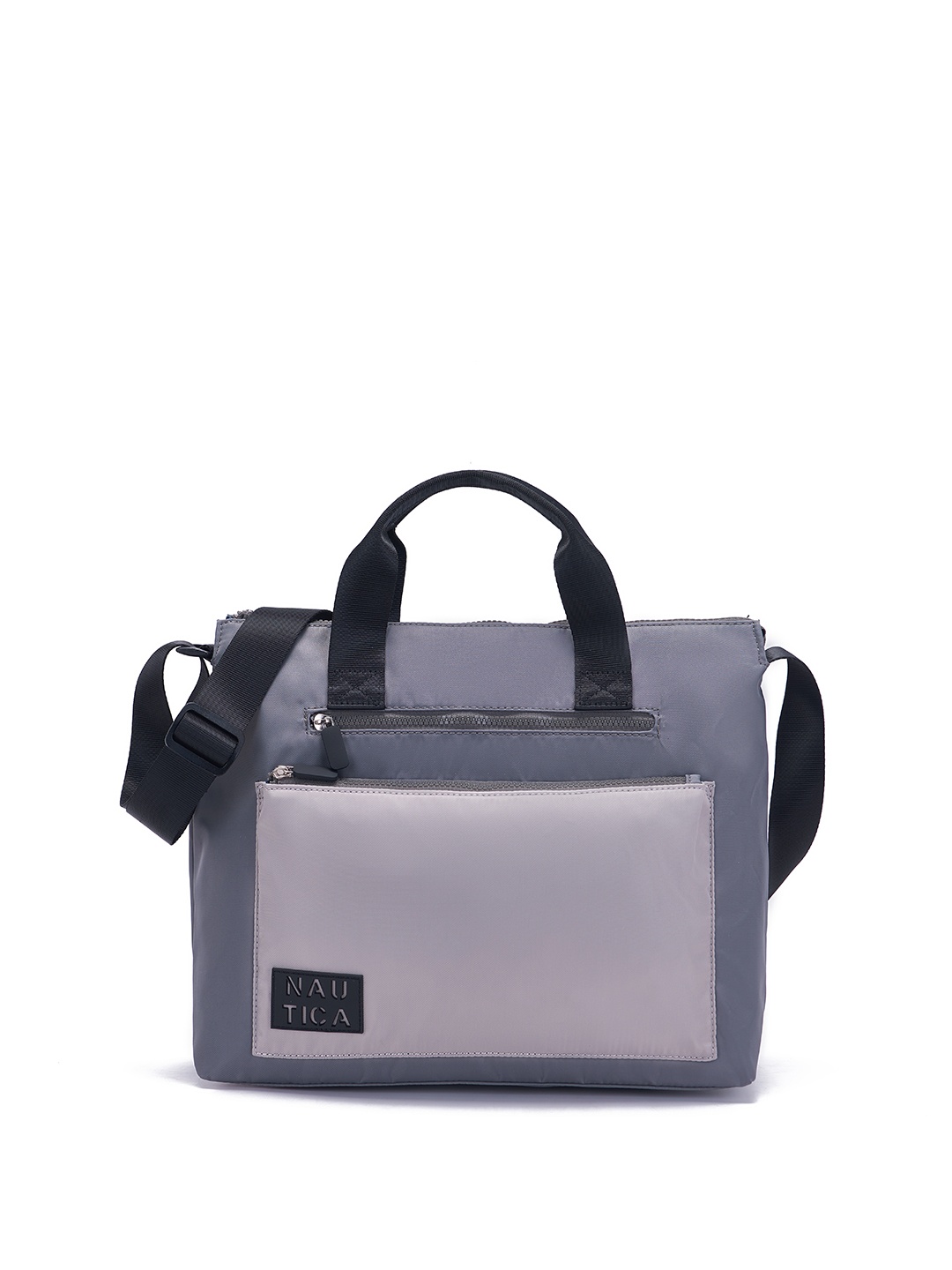 

Nautica Oversized Structured Handheld Bag, Grey