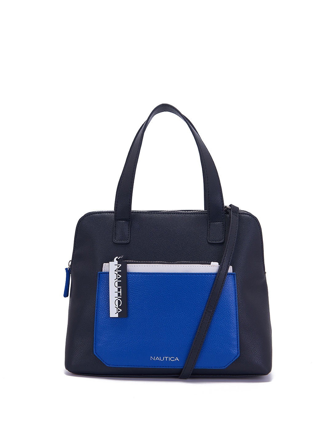 

Nautica Black PU Oversized Structured Handheld Bag - Up to 16 inch Laptop