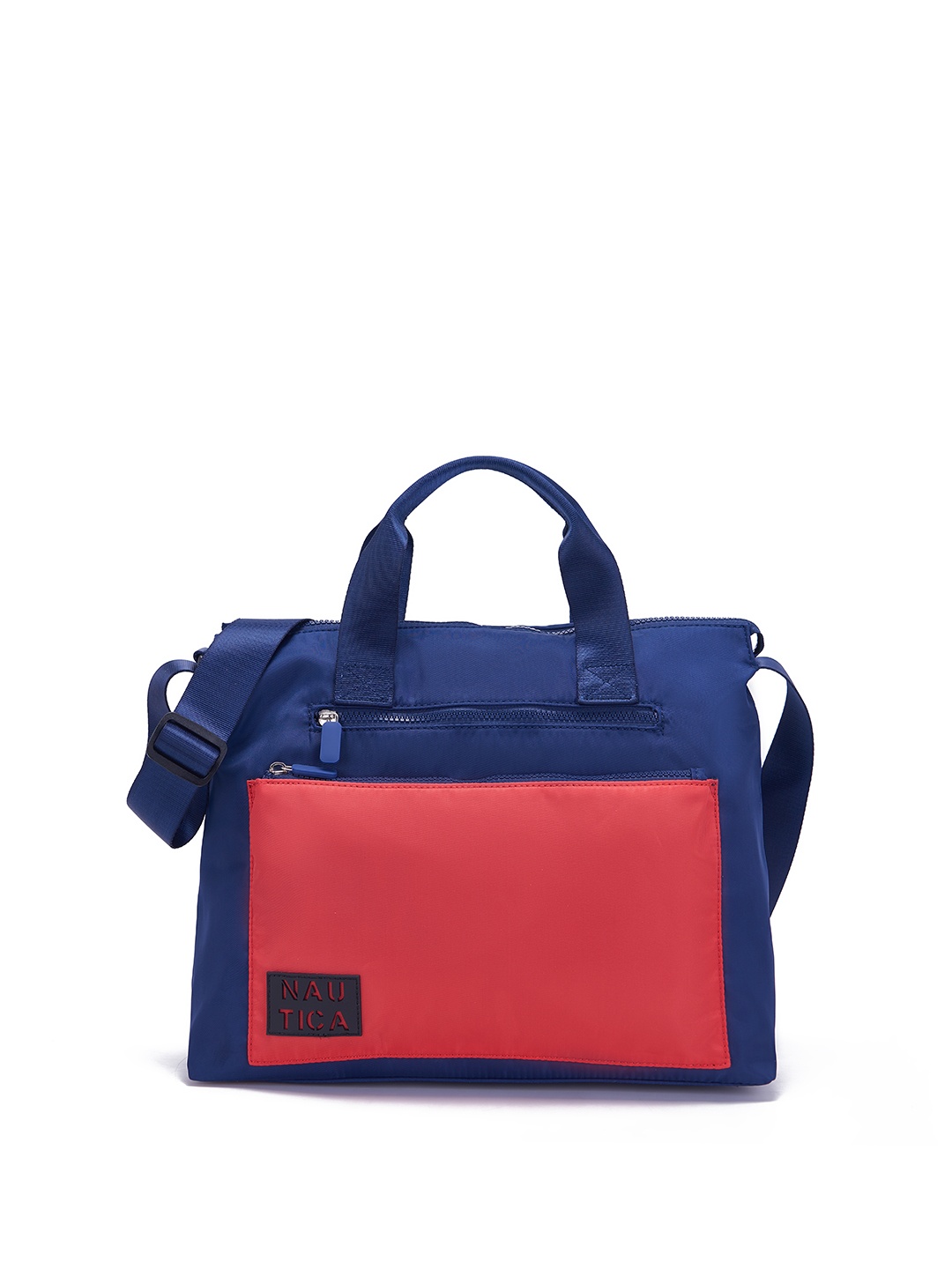 

Nautica Colourblocked Oversized Shopper Handheld Bag, Navy blue