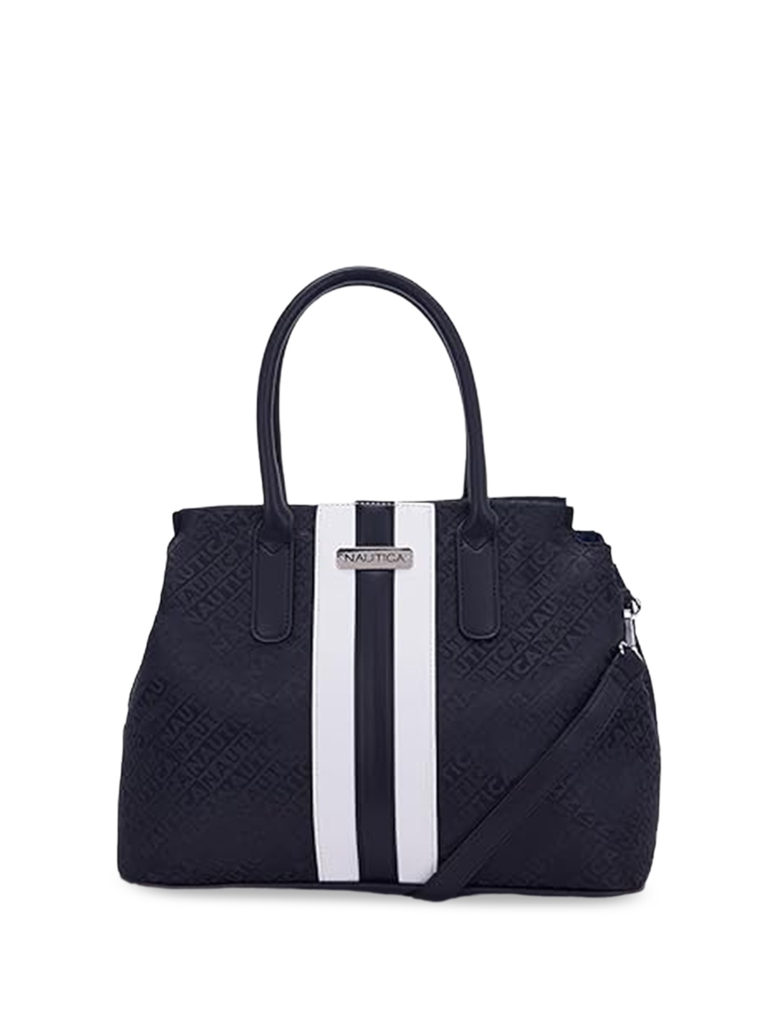 

Nautica Structured Handheld Bag, Black