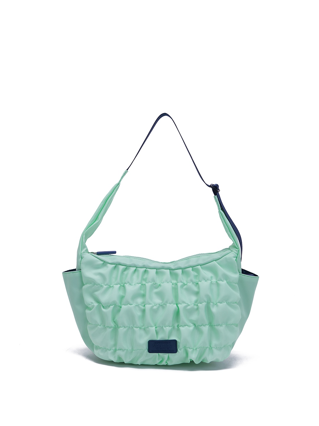 

Nautica Lime Bucket Quilted Handheld Bag, Lime green